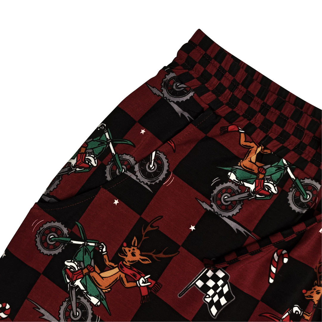 Rudolph The Red Nose Racer Unisex Adult Pajamas *PREORDER - SHIPPING OUT BETWEEN DEC 10 - DEC 16*