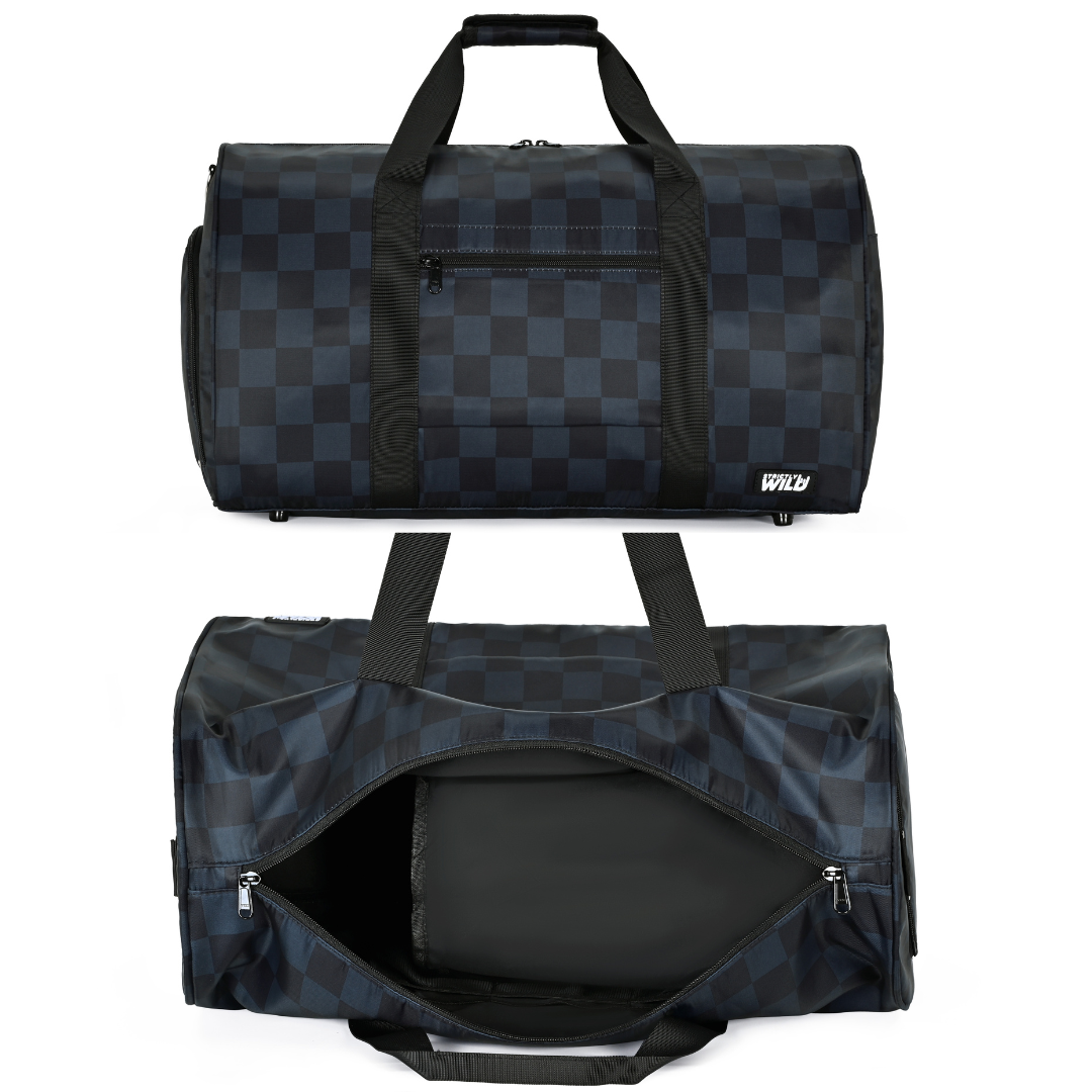 Stealth Checker Duffel Bag