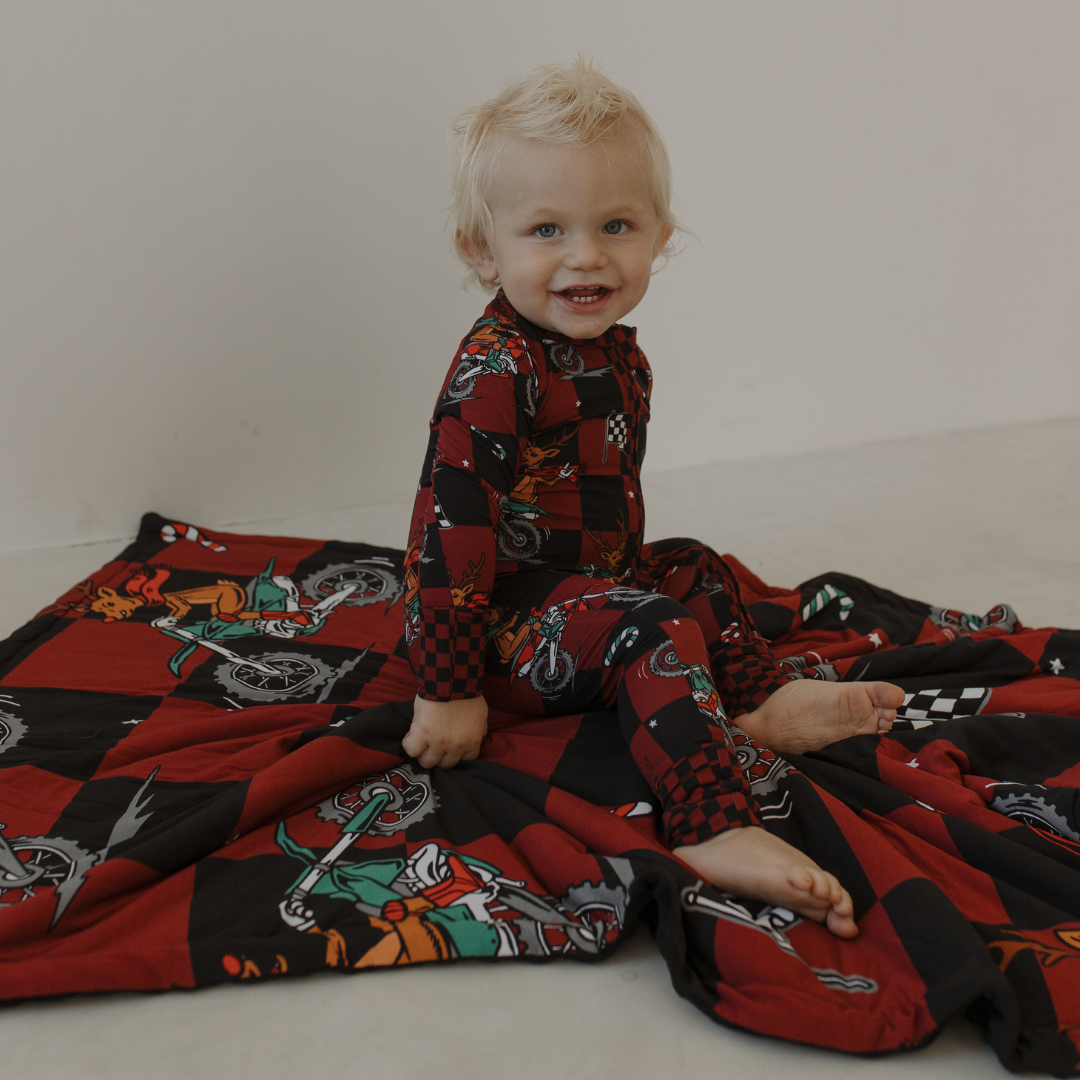 Rudolph The Red nose Racer Blanket / Large *PREORDER - SHIPPING OUT BETWEEN DEC 10 - DEC 16*