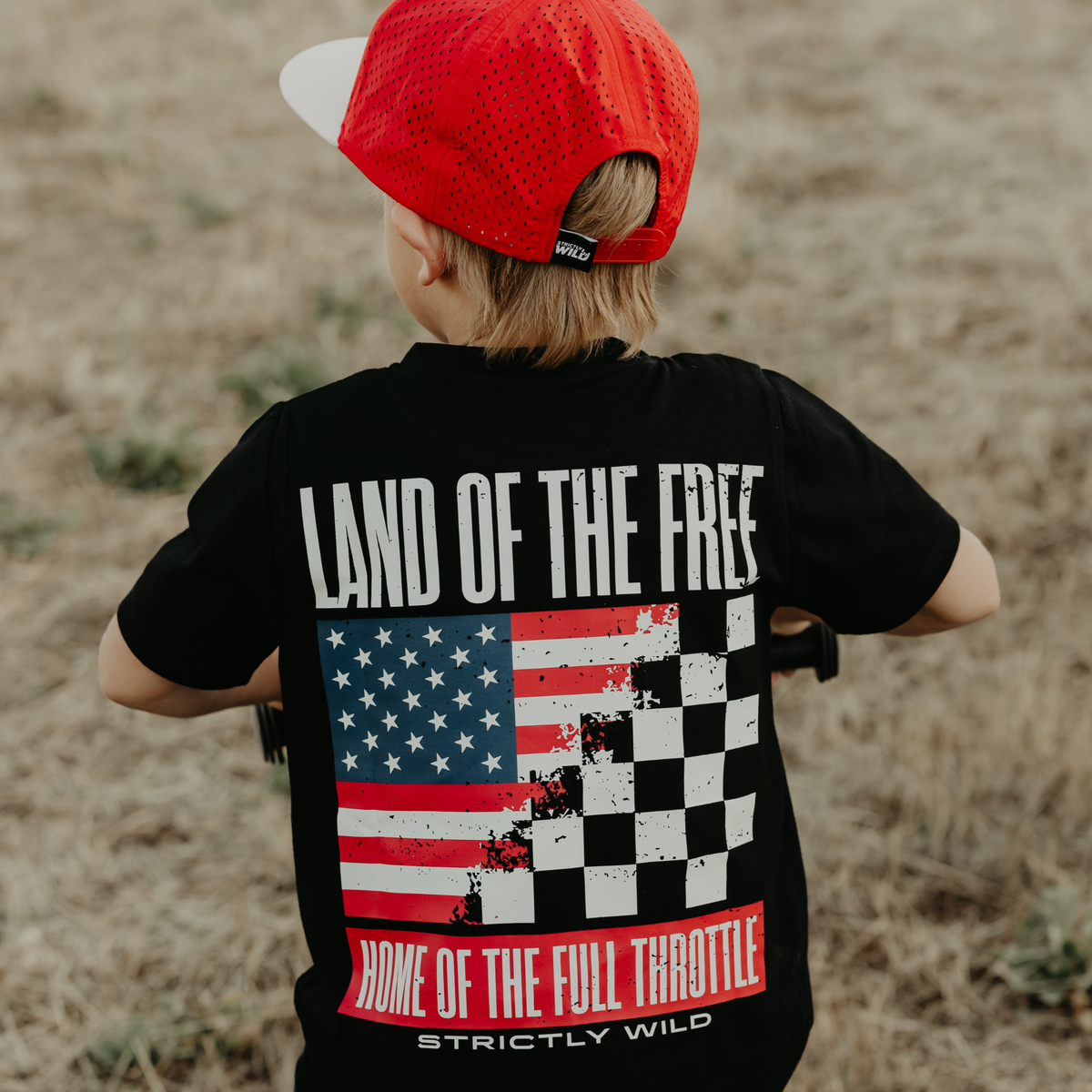 Land Of The Free Home Of The Full Throttle T-Shirt