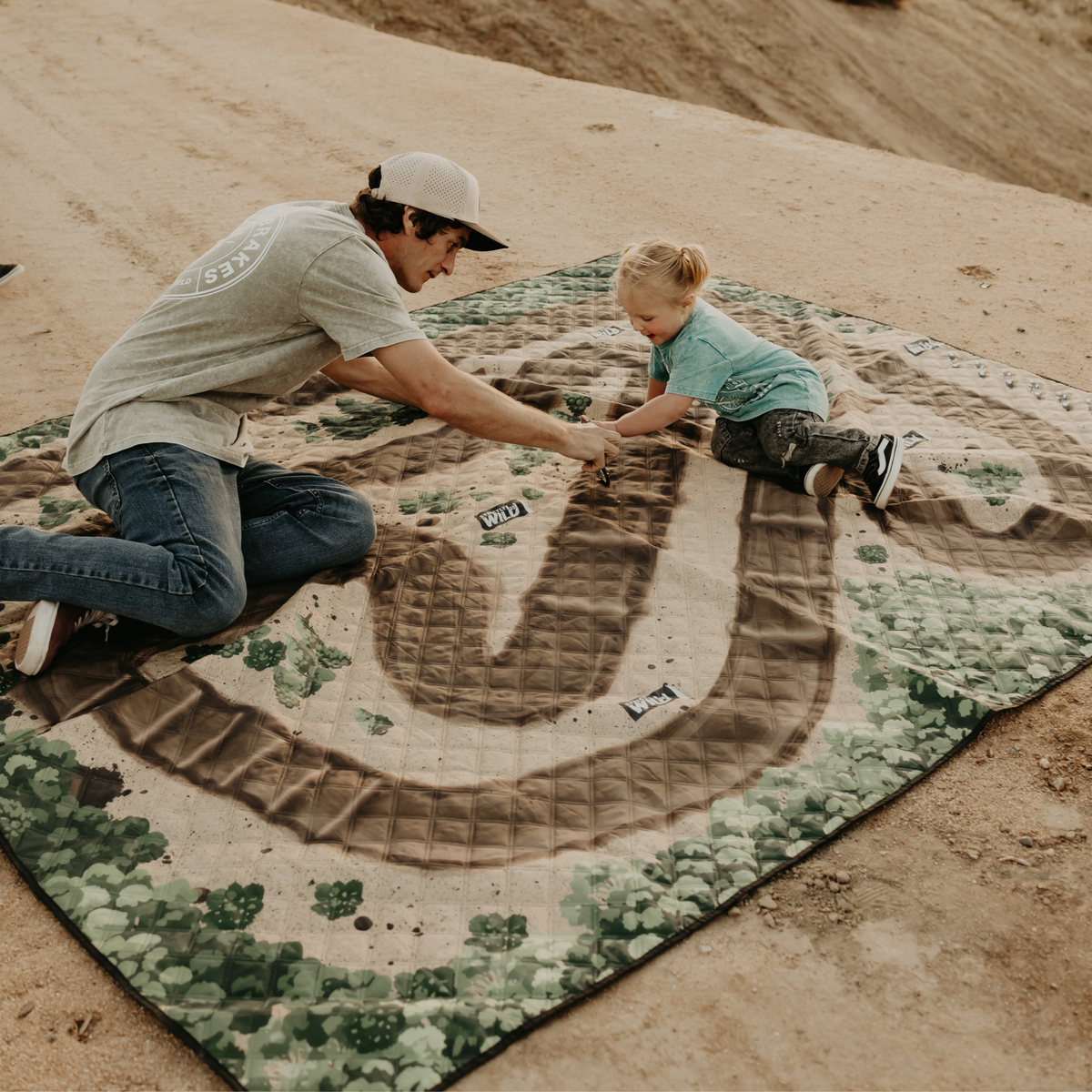 Double Sided Motocross Track Mat / PREORDER: shipping October 5–19