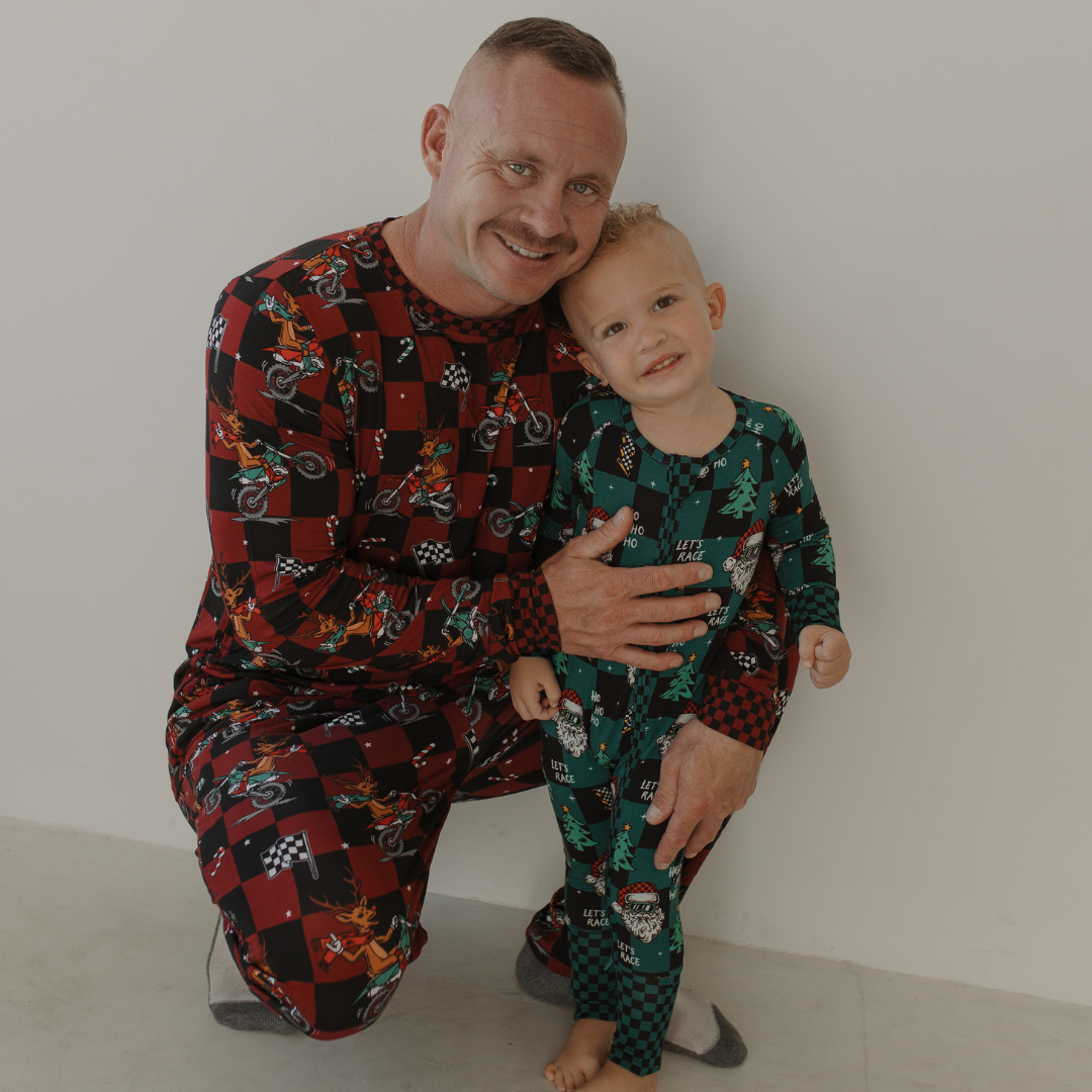 Rudolph The Red Nose Racer Unisex Adult Pajamas *PREORDER - SHIPPING OUT BETWEEN DEC 10 - DEC 16*