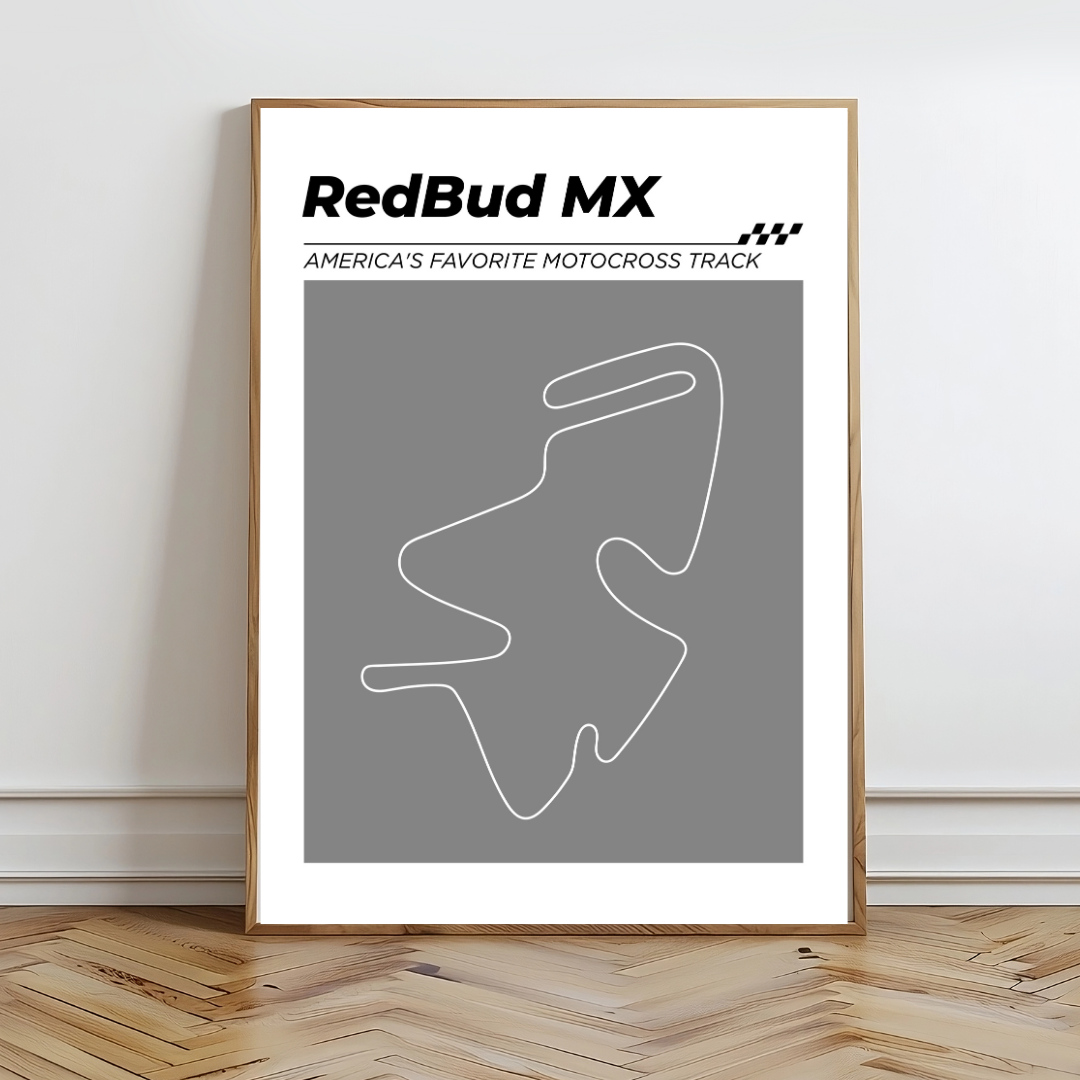 Moto Tracks Wall Prints - Digital Download