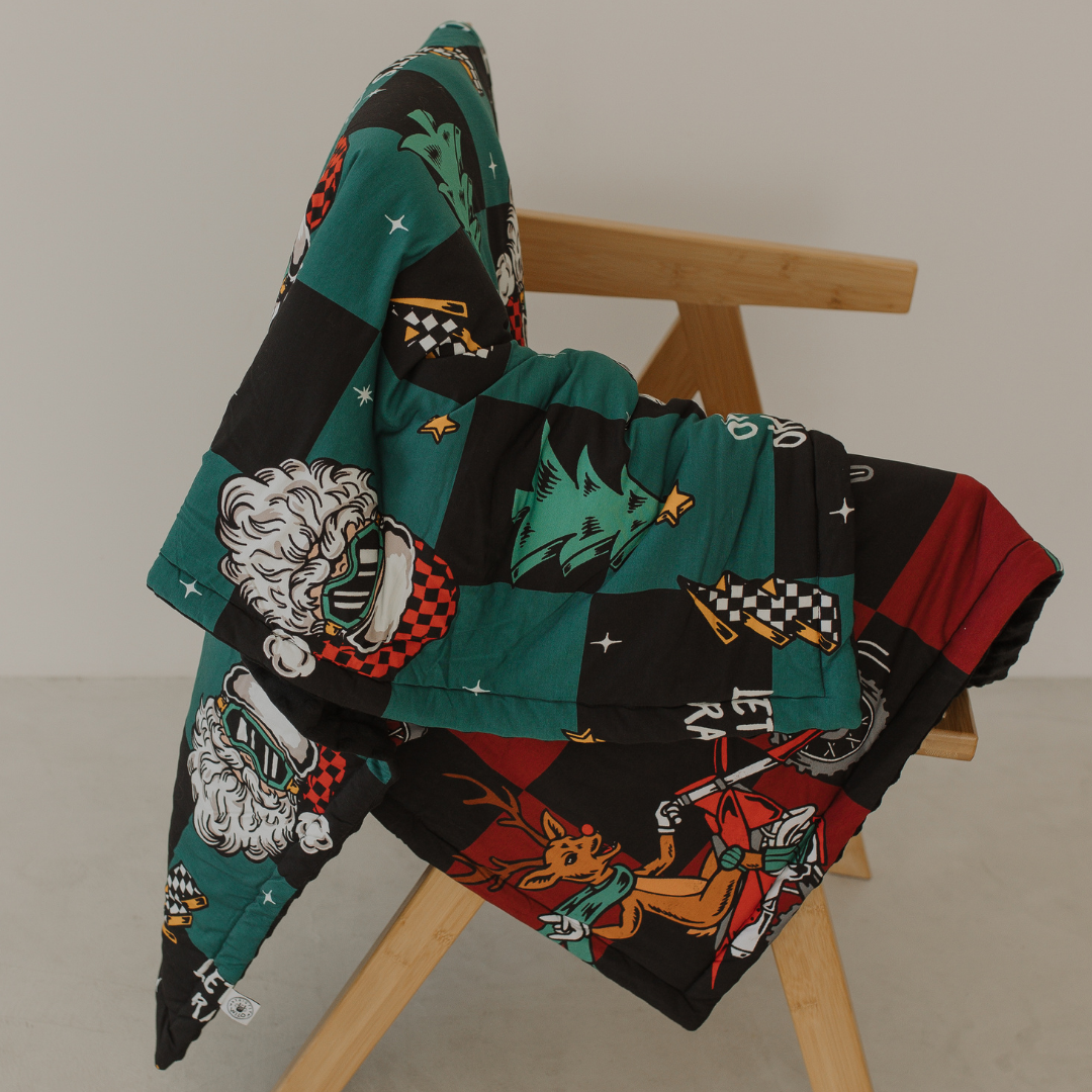 Rudolph The Red nose Racer Blanket / Large *PREORDER - SHIPPING OUT BETWEEN DEC 10 - DEC 16*