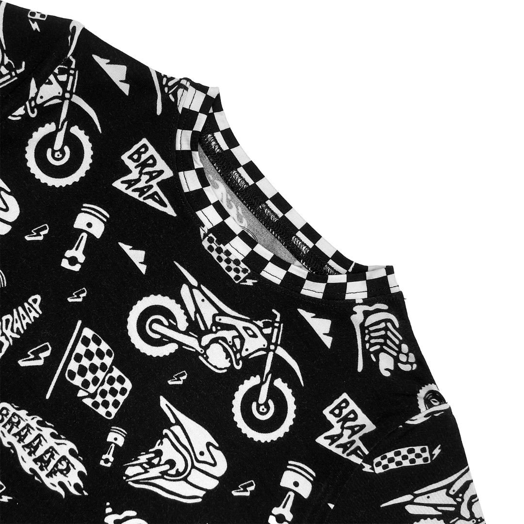 Lightning Speed 2 Piece Pajamas / PREORDER ships Jan 12 - 16