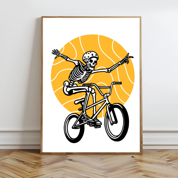 Fast To The Bone Wall Prints - Digital Download
