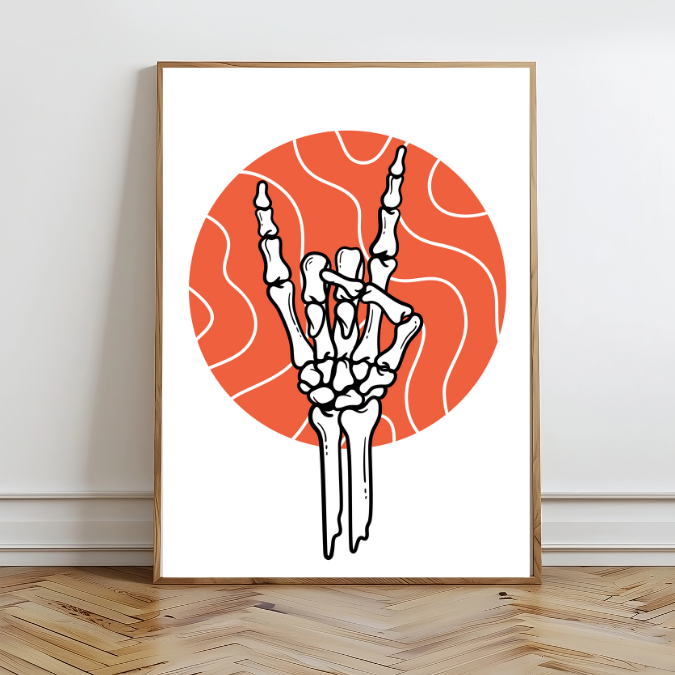 Fast To The Bone Wall Prints - Digital Download