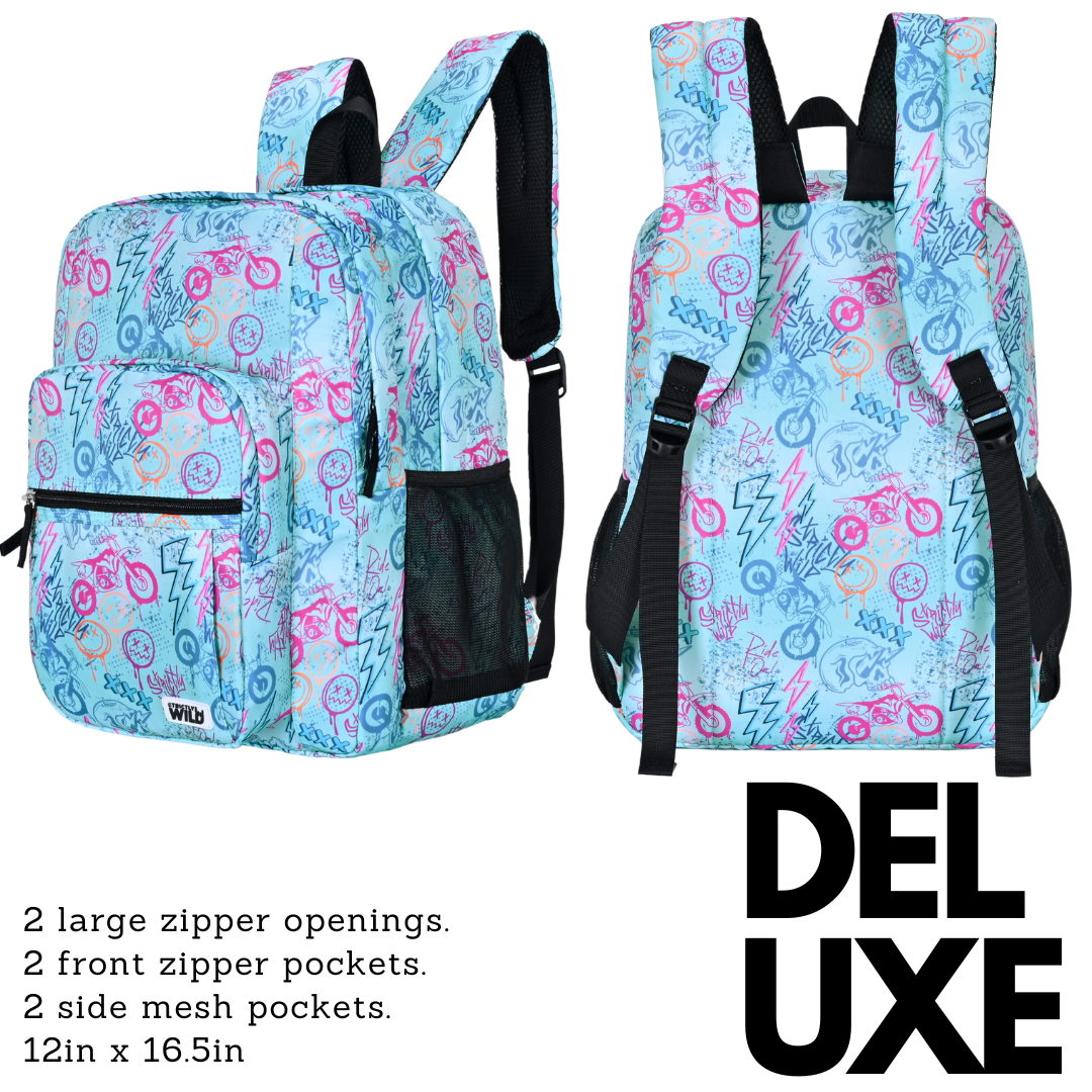 Cotton Candy Moto Bags