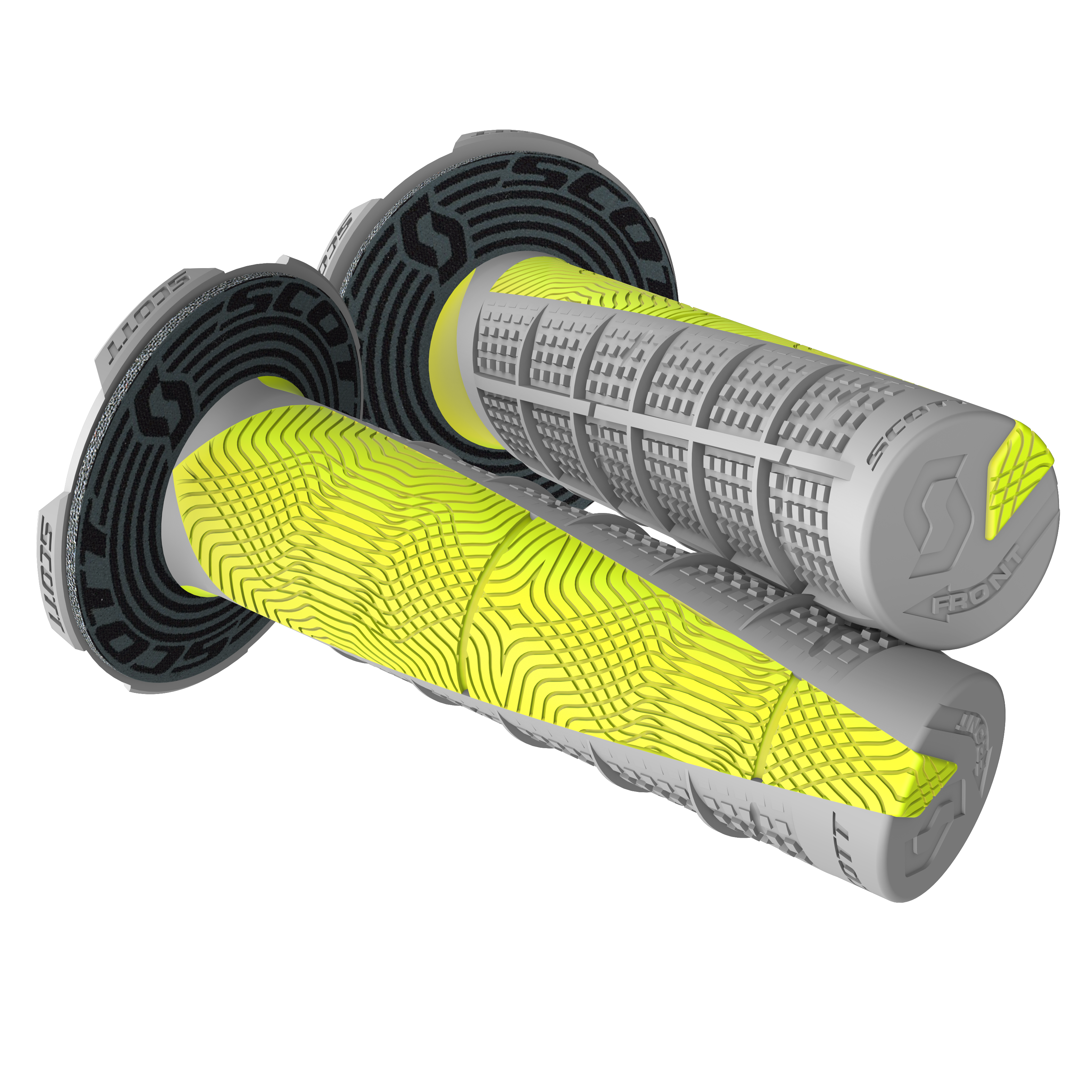 SCOTT Grips - Deuce - Gray/Yellow 219627-5776