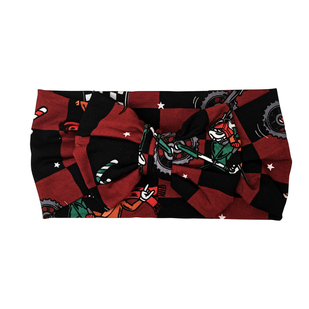 Rudolph The Red Nose Racer Bow *PREORDER - SHIPPING OUT BETWEEN DEC 10 - DEC 16*
