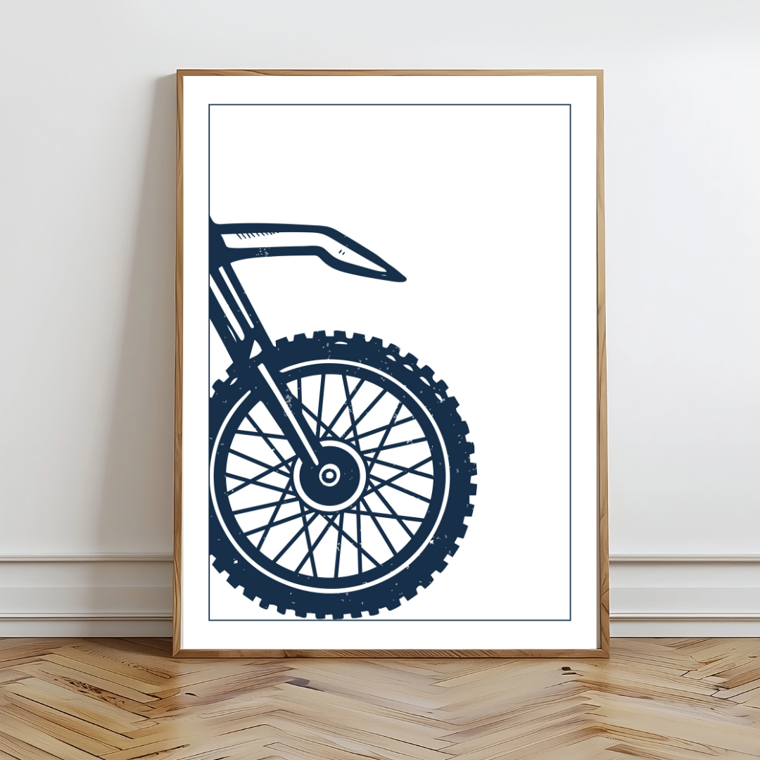 Dirt Bike Wall Prints - Digital Download