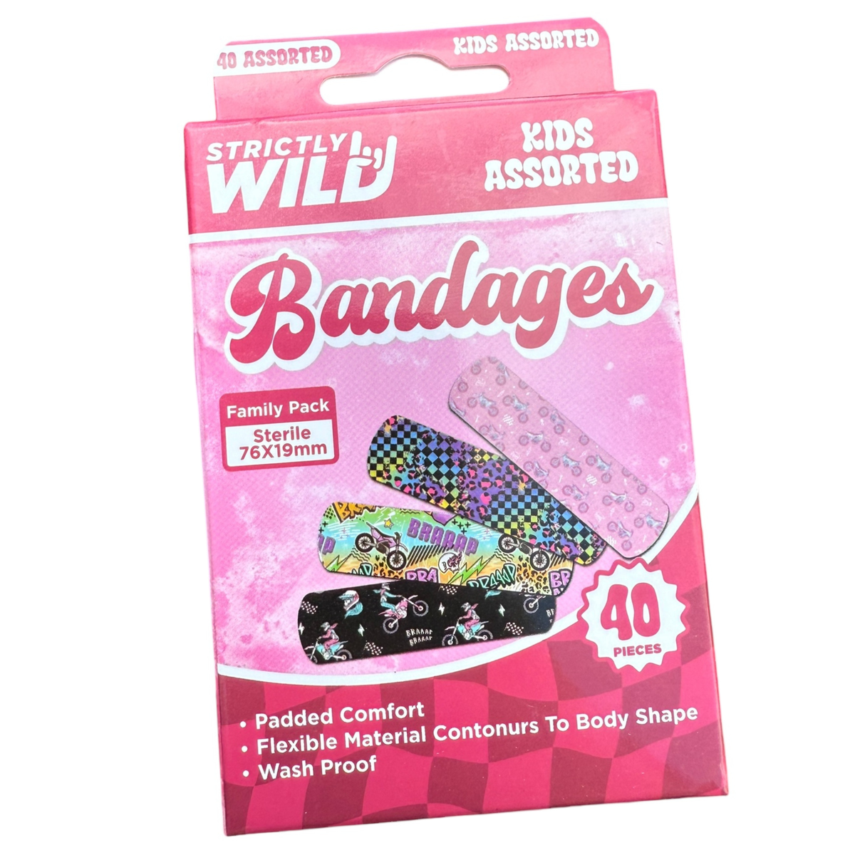 Moto Girl Bandaids