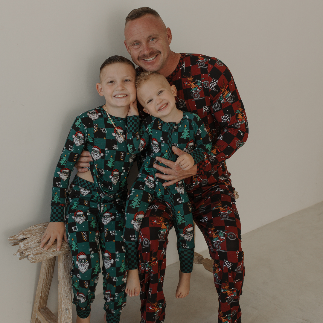 Rudolph The Red Nose Racer Unisex Adult Pajamas *PREORDER - SHIPPING OUT BETWEEN DEC 10 - DEC 16*