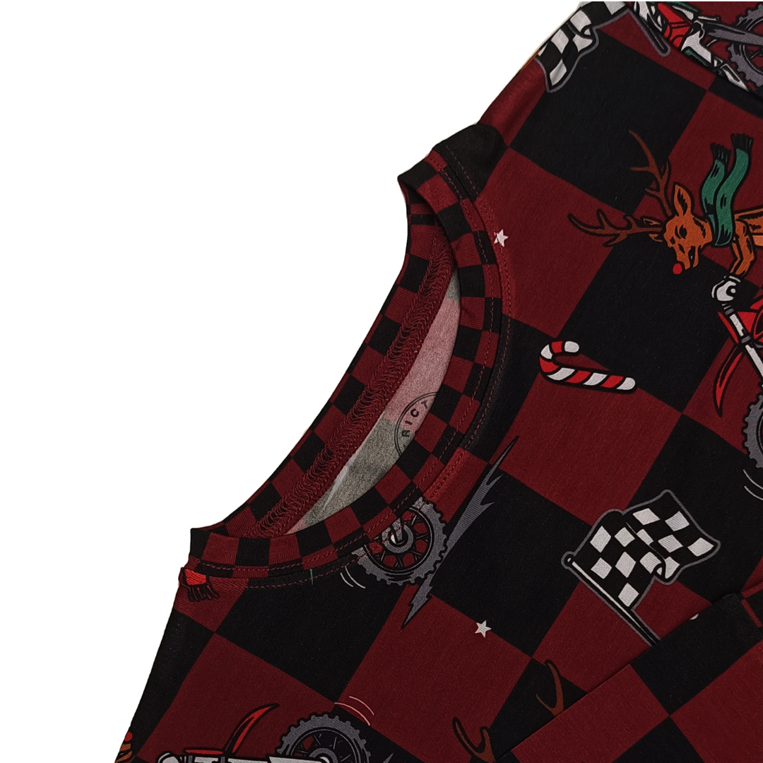 Rudolph The Red Nose Racer Unisex Adult Pajamas *PREORDER - SHIPPING OUT BETWEEN DEC 10 - DEC 16*