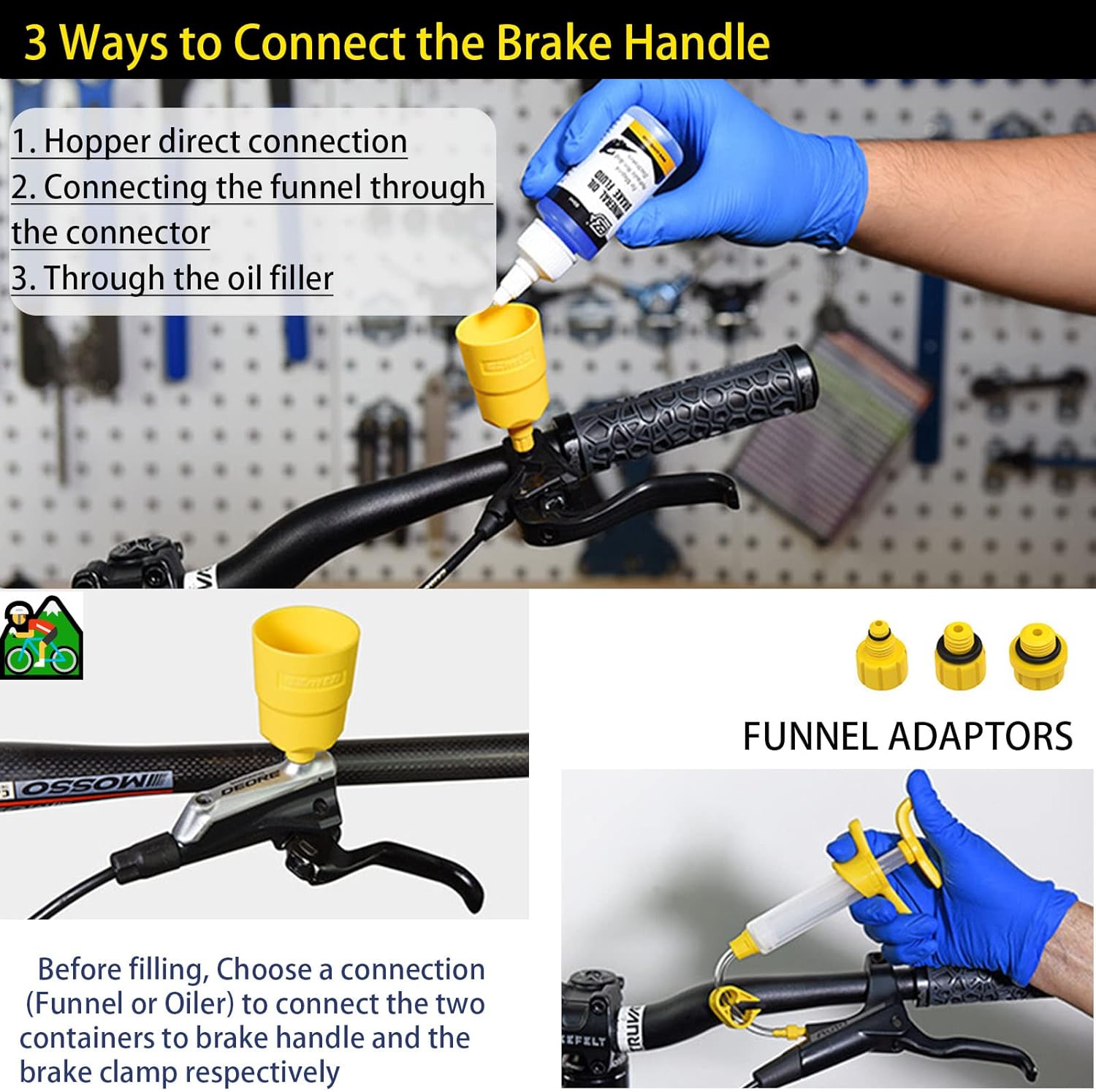 H&S Hydraulic Brake Bleed Kit