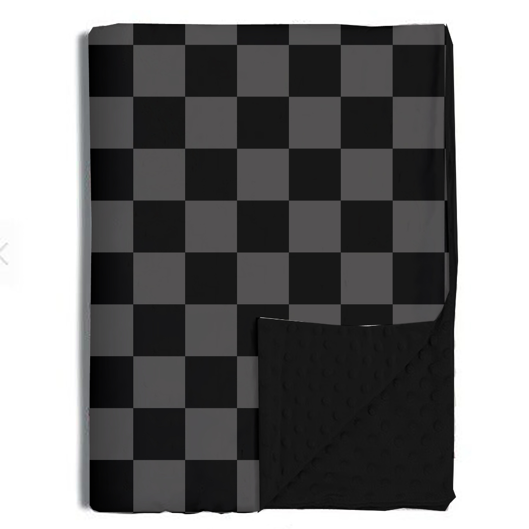 Stealth Checker Blankets / PREORDER: est shipping Nov 16 - Dec 9