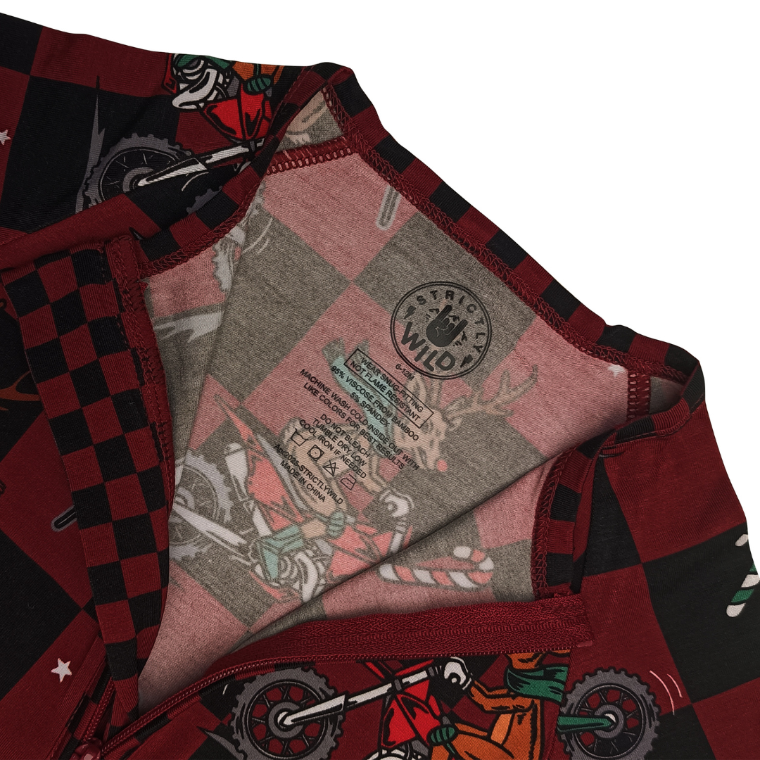 Rudolph The Red Nose Racer Zip Up Pajamas *PREORDER - SHIPPING OUT BETWEEN DEC 10 - DEC 16*