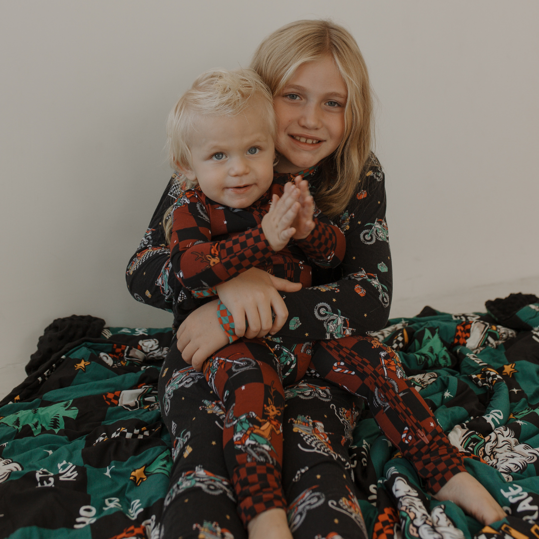 Rudolph The Red Nose Racer Zip Up Pajamas *PREORDER - SHIPPING OUT BETWEEN DEC 10 - DEC 16*