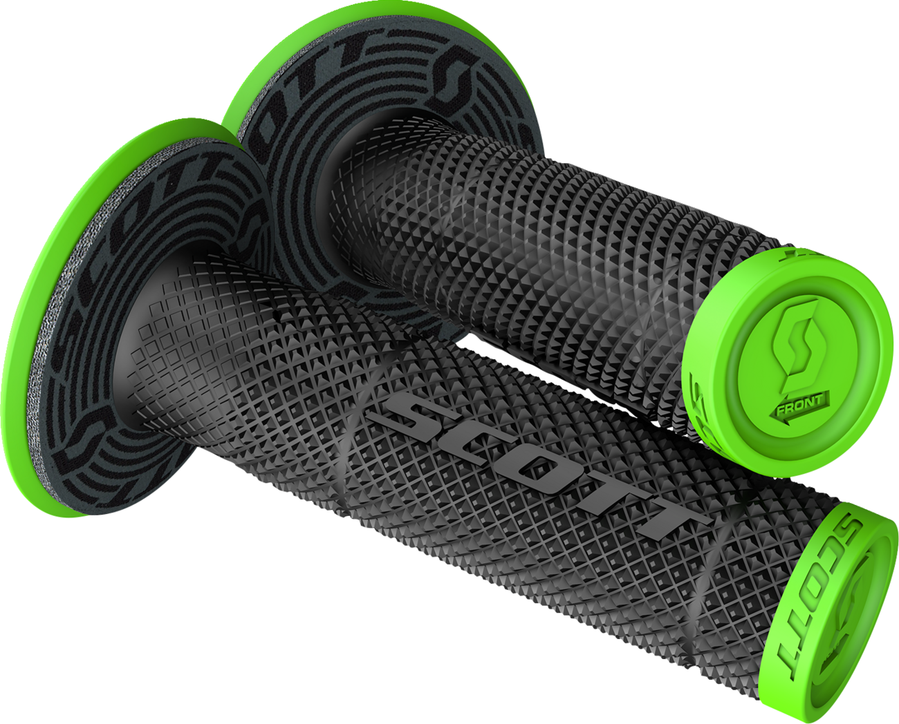 SCOTT Grips - SX II - Green/Black 219624-4376