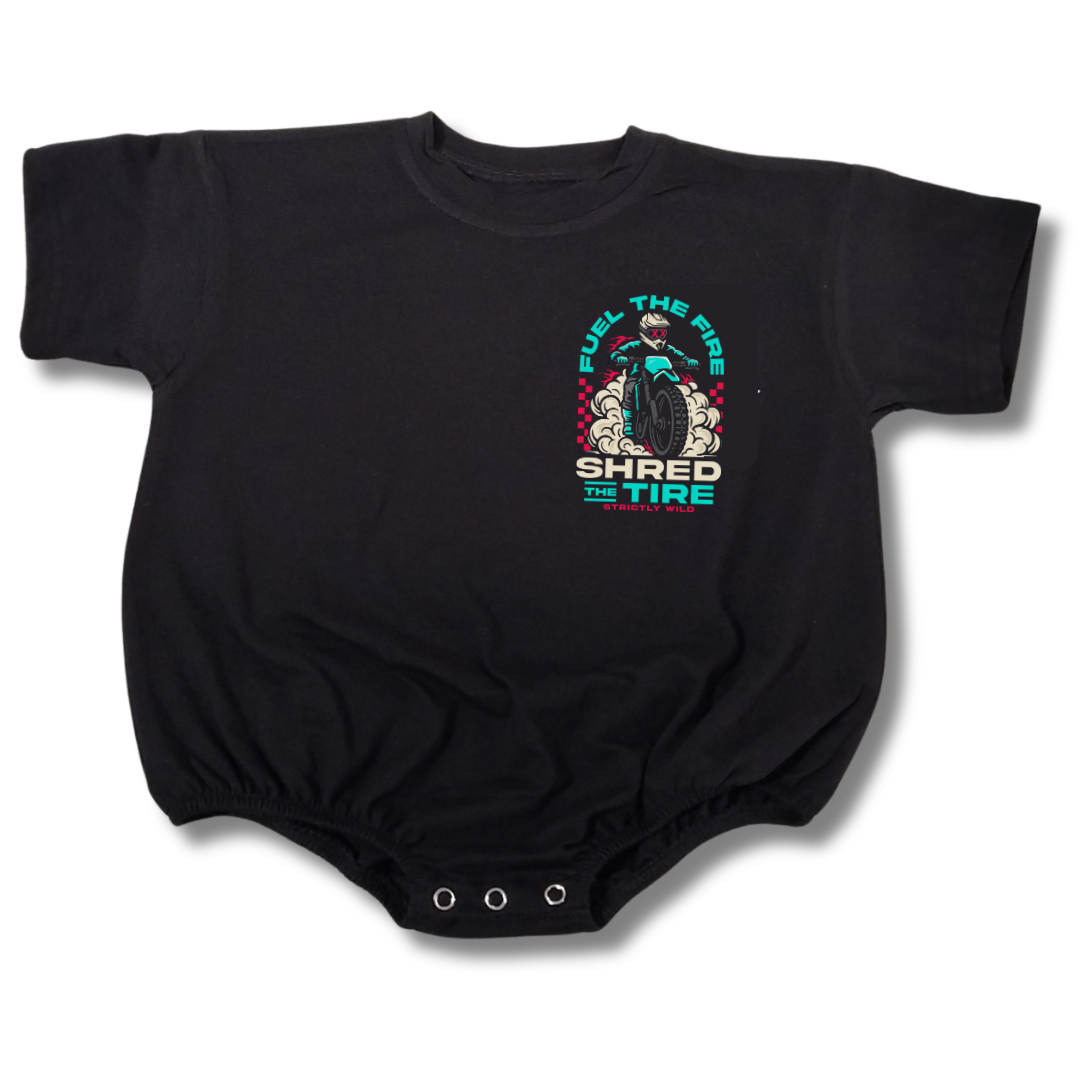 Fuel The Fire Shred The Tire Romper