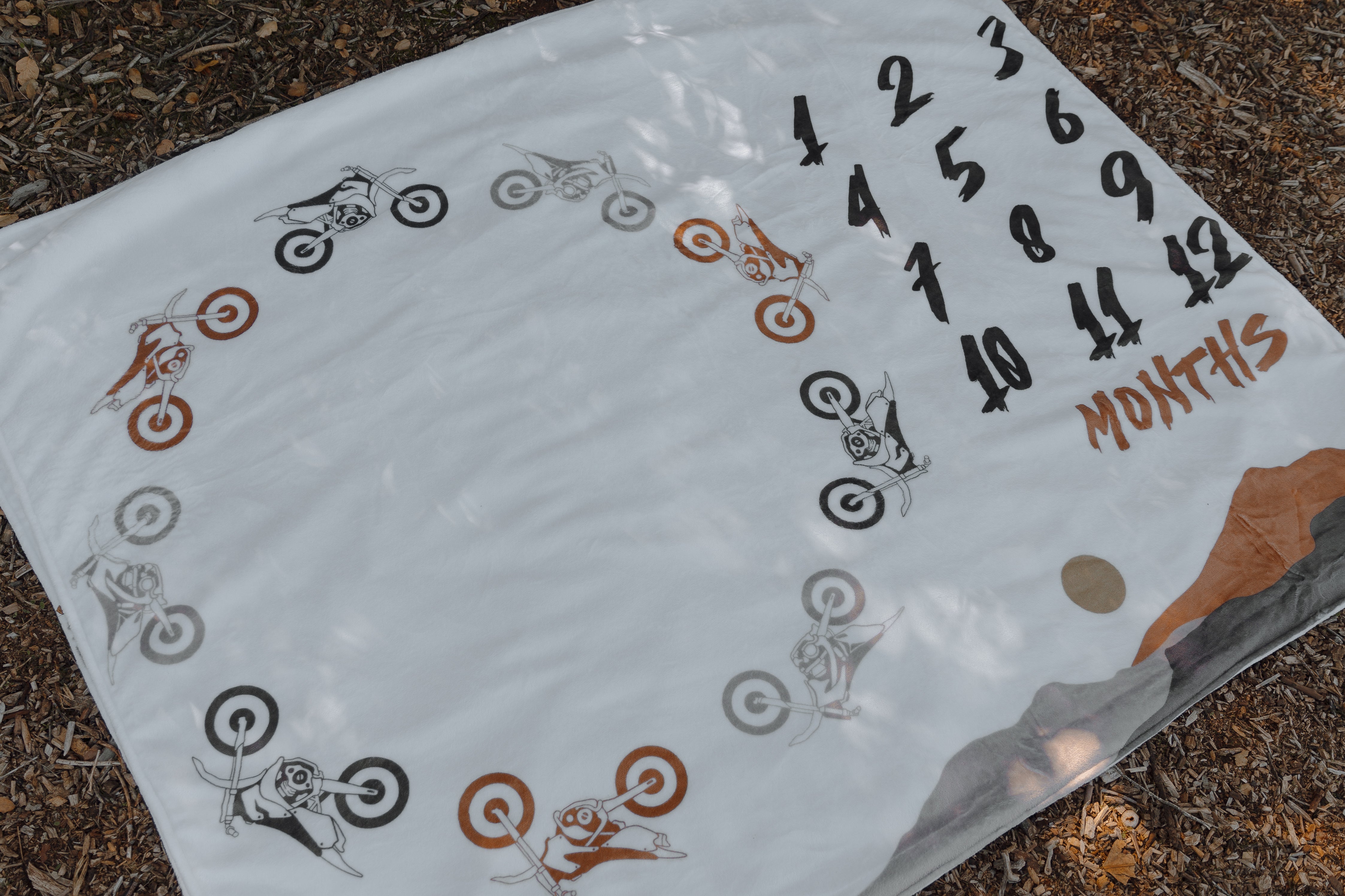 Sunset Cruise Milestone Blanket