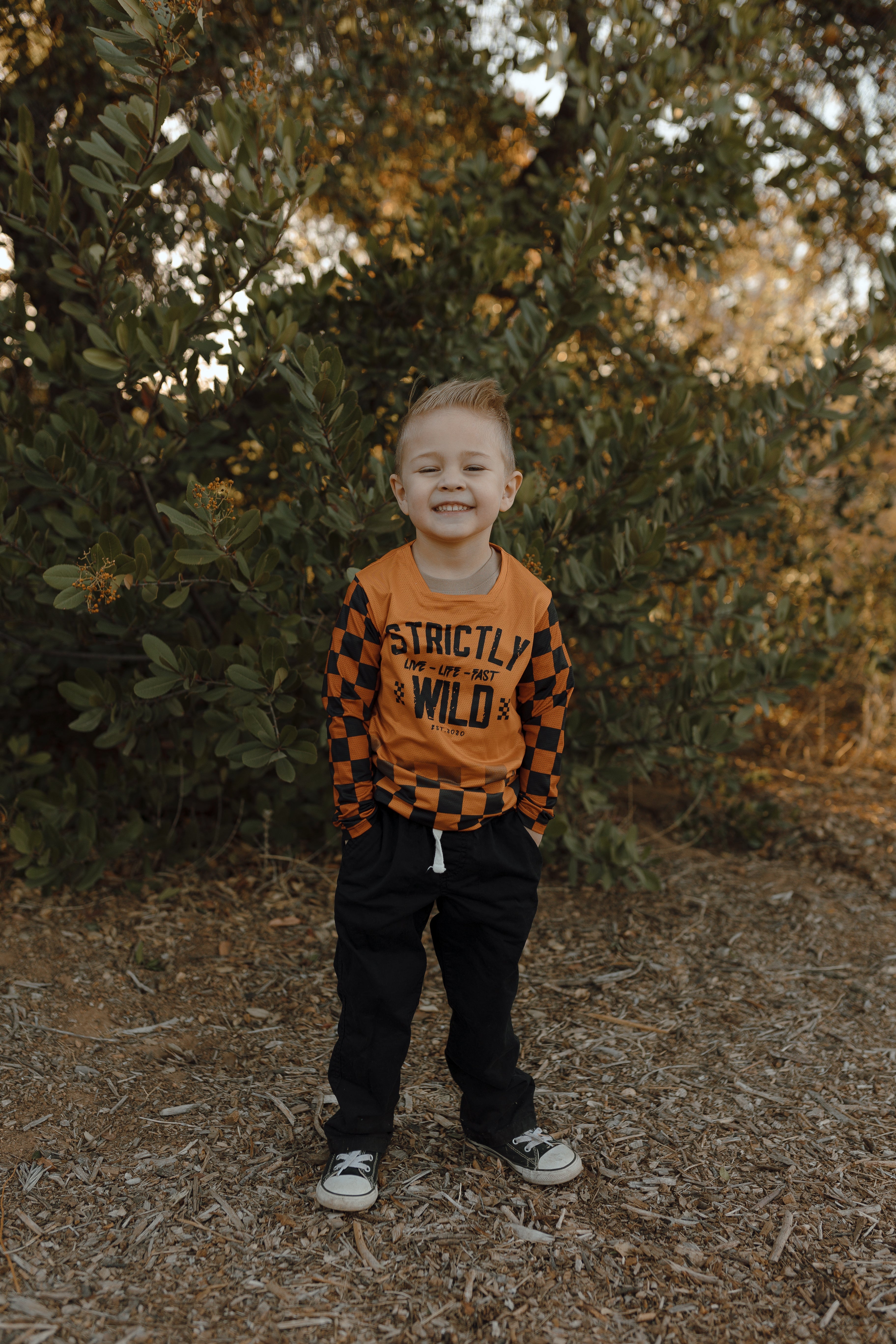 Citrus Check Jersey (2T - 2XL)