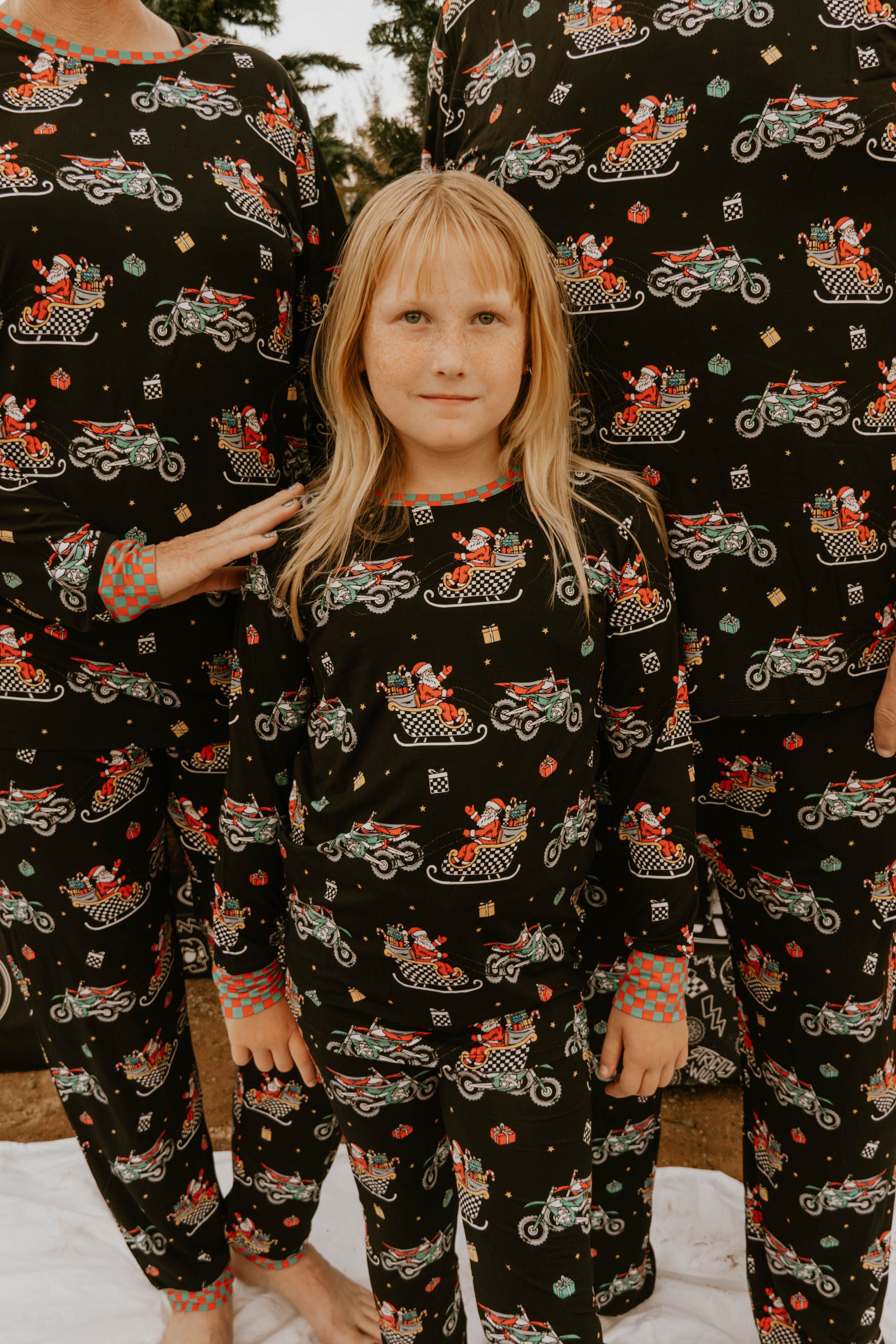 Santas Speedy Sleigh Toddler & Youth Pajamas *PREORDER - SHIPPING OUT BETWEEN DEC 10 - DEC 16*