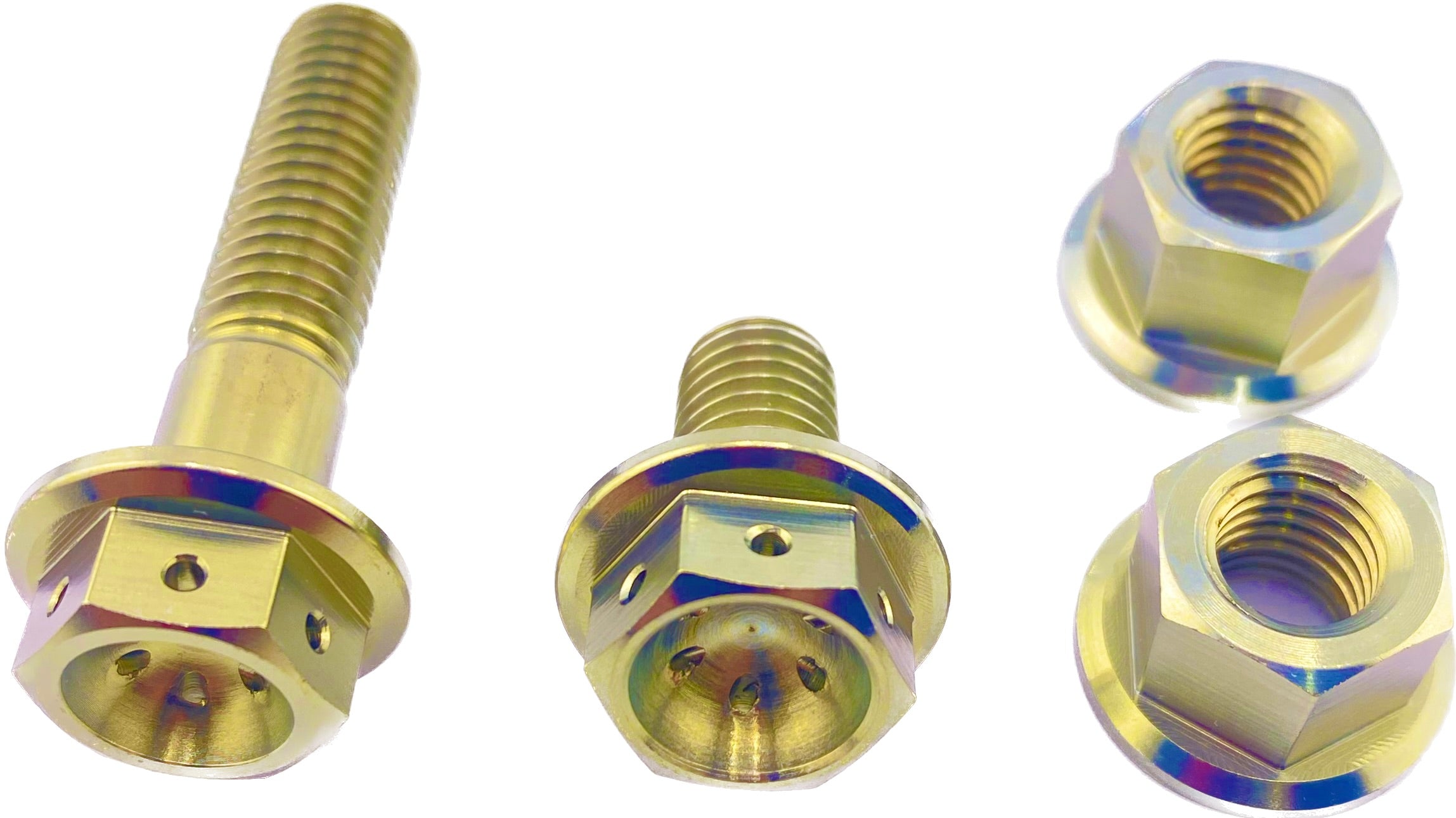 CRF110 titanium exhaust bolt kit