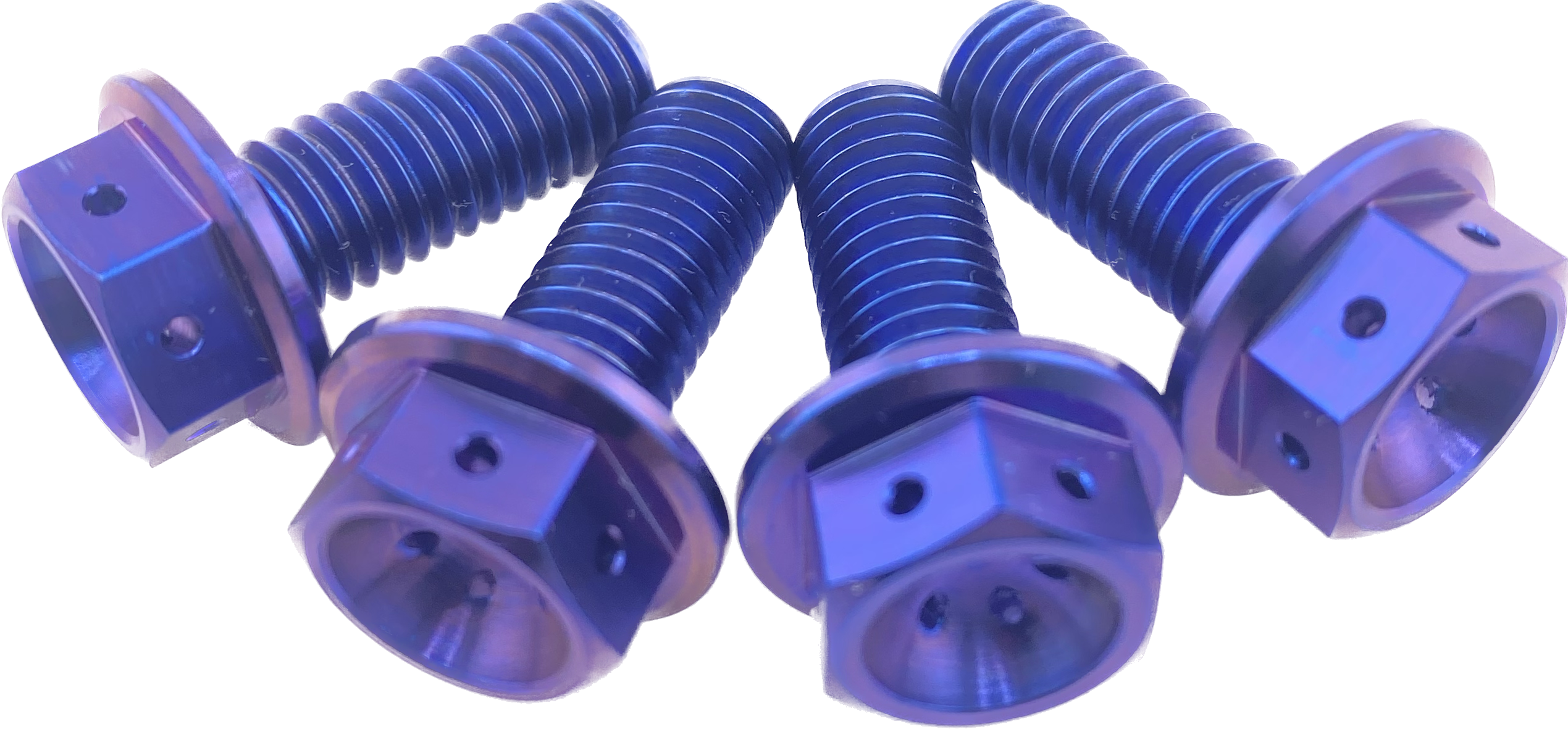 CRF110 Titanium foot peg mount bolts