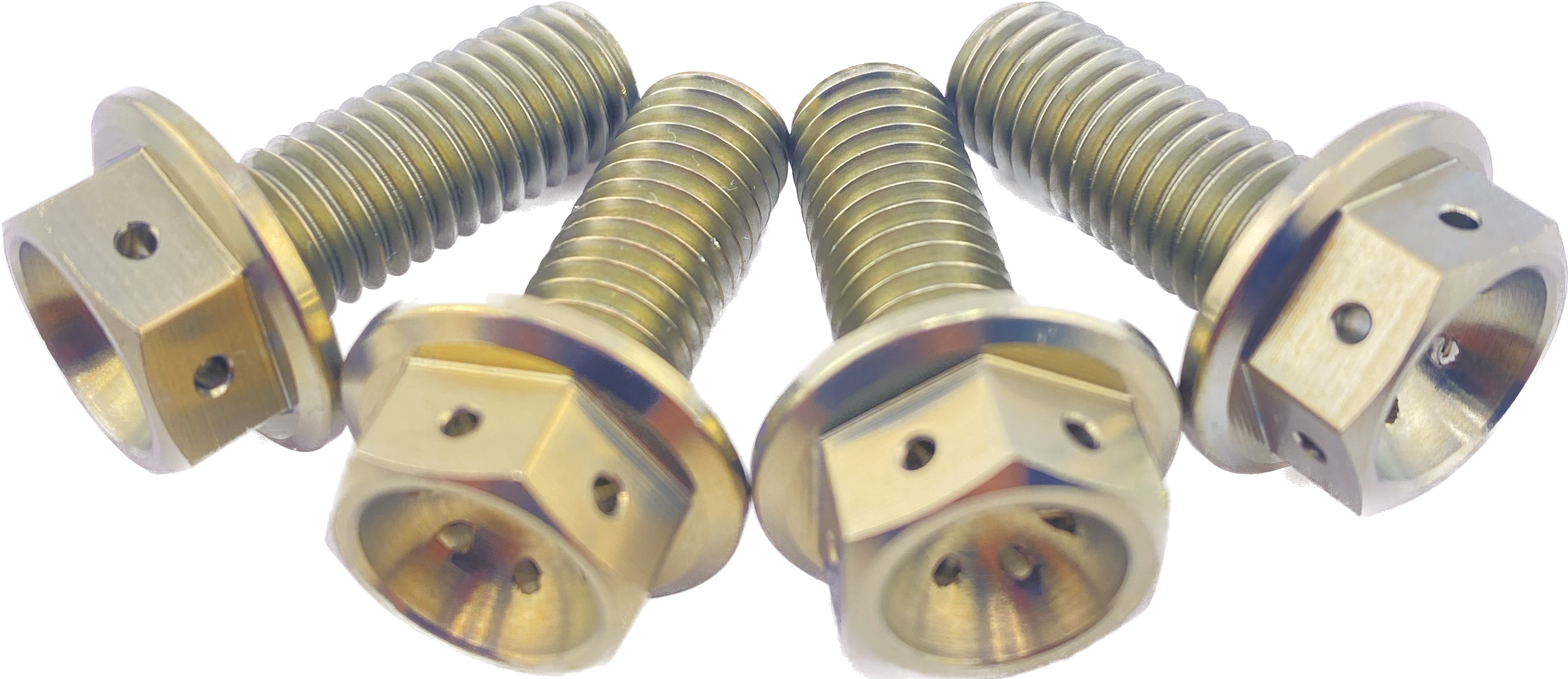 CRF110 Titanium foot peg mount bolts