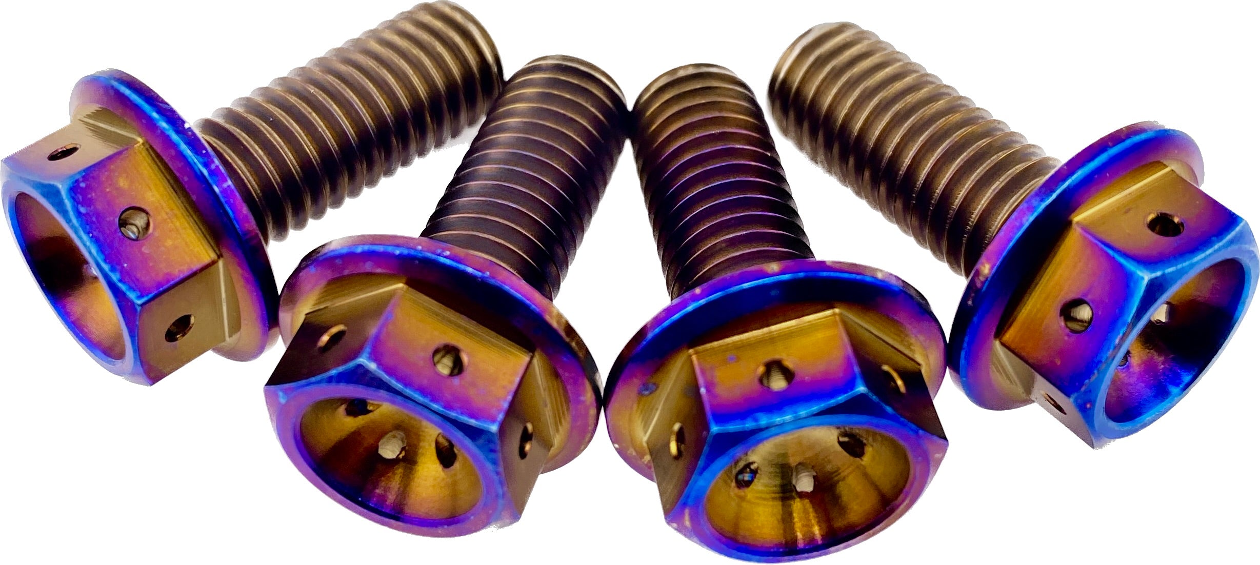 CRF110 Titanium foot peg mount bolts
