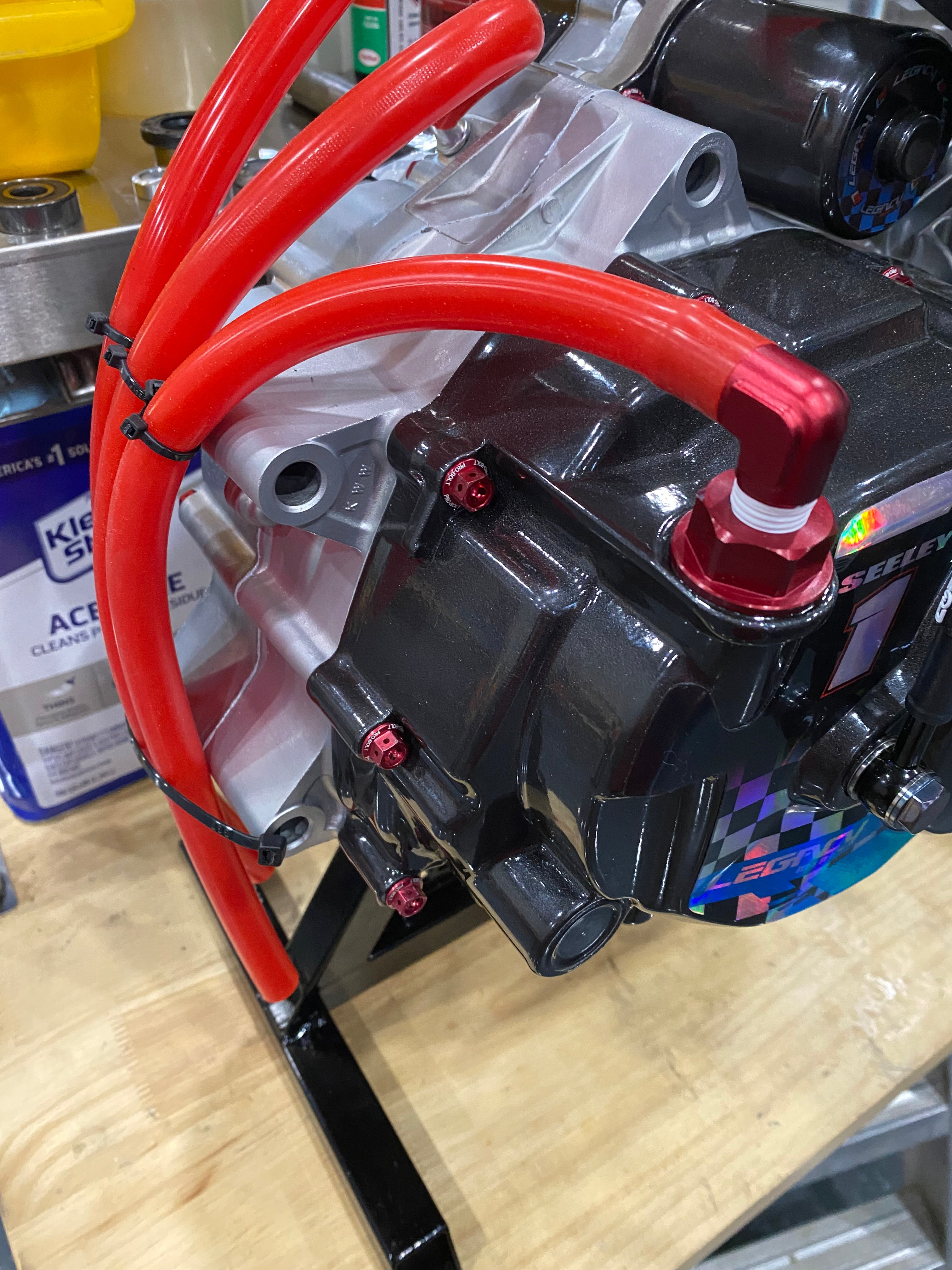 Crf110 colored engine bolt kit