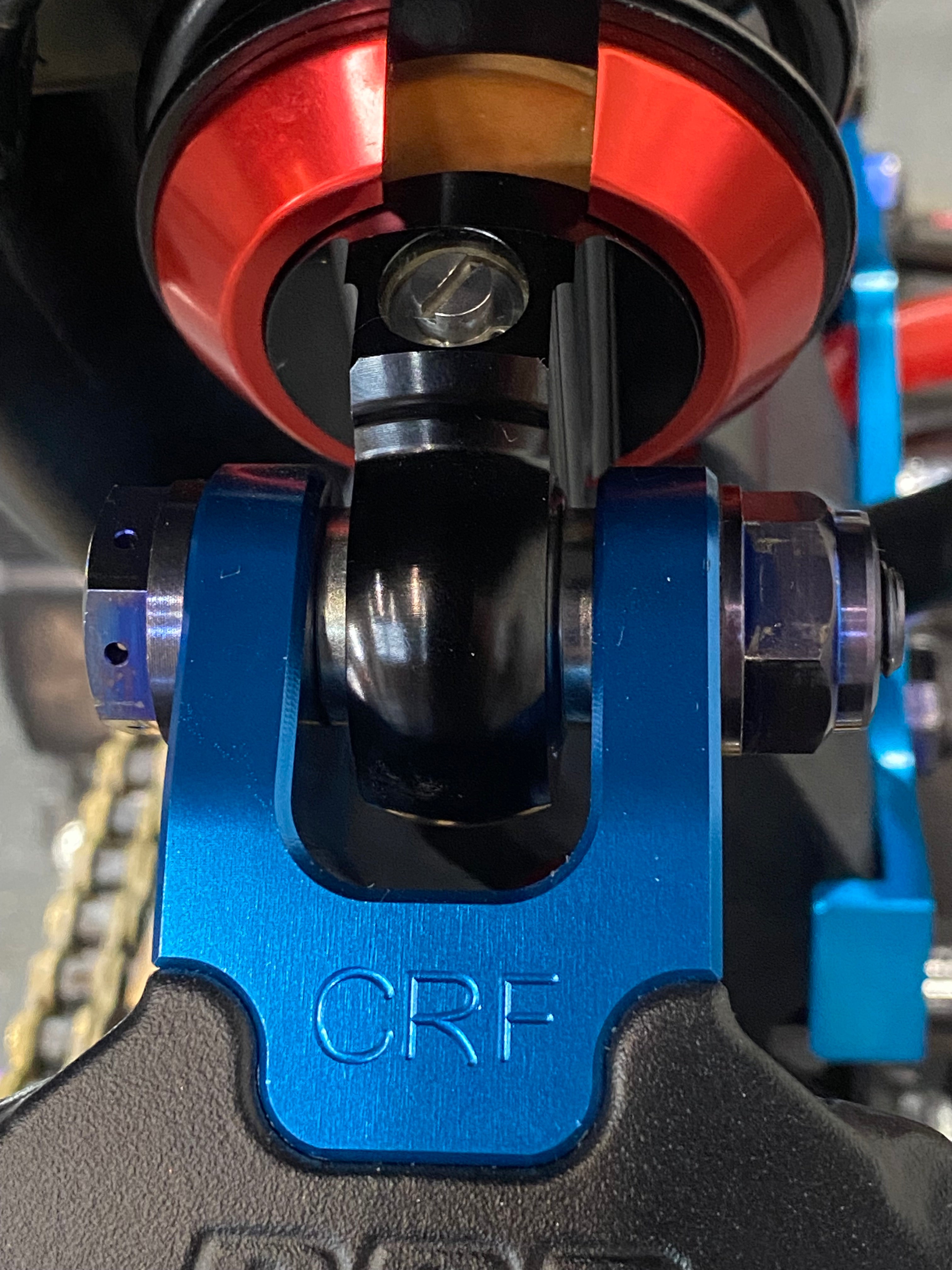 CRF110 Titanium shock bolts