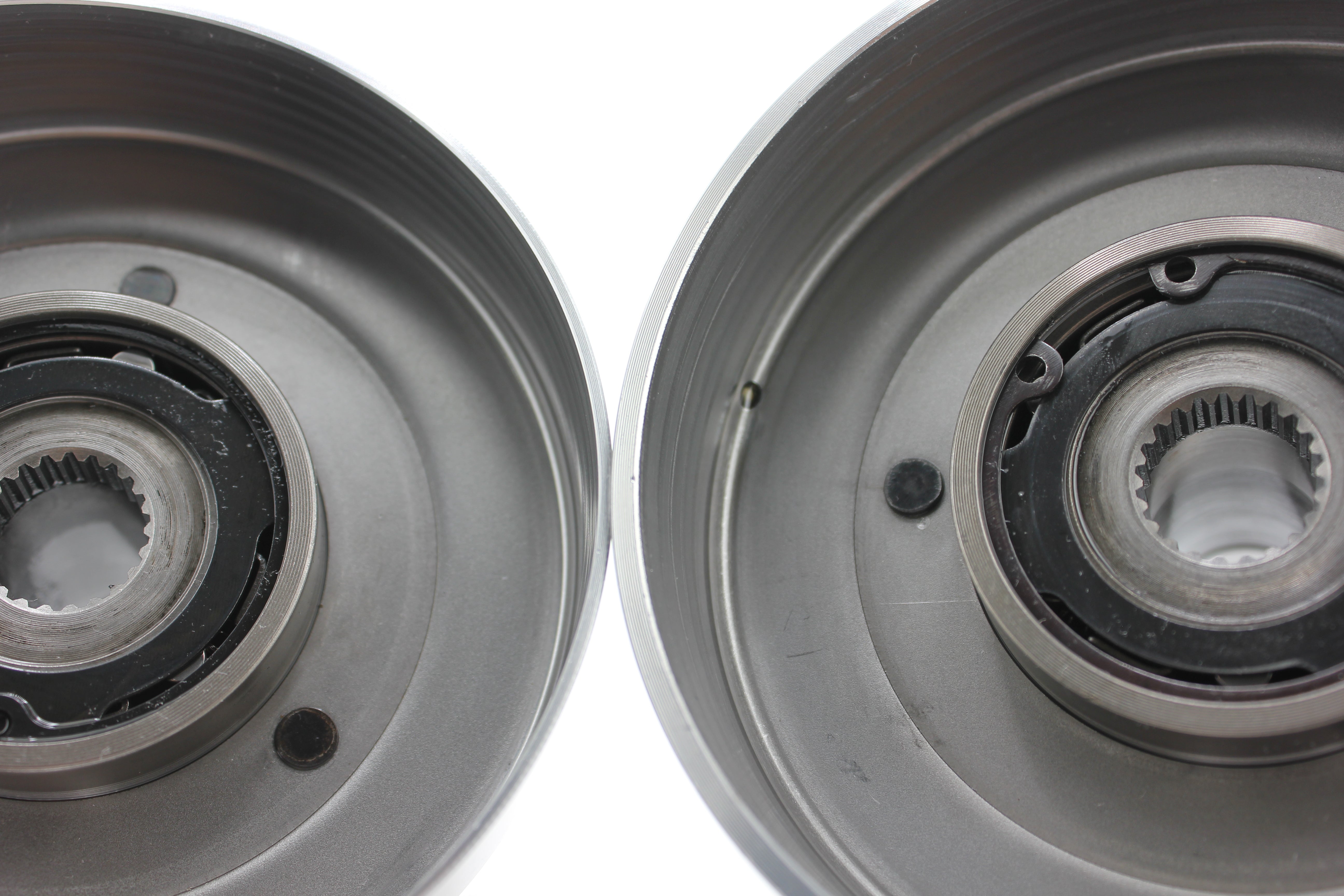 CRF110 Lightened auto clutch housing mod