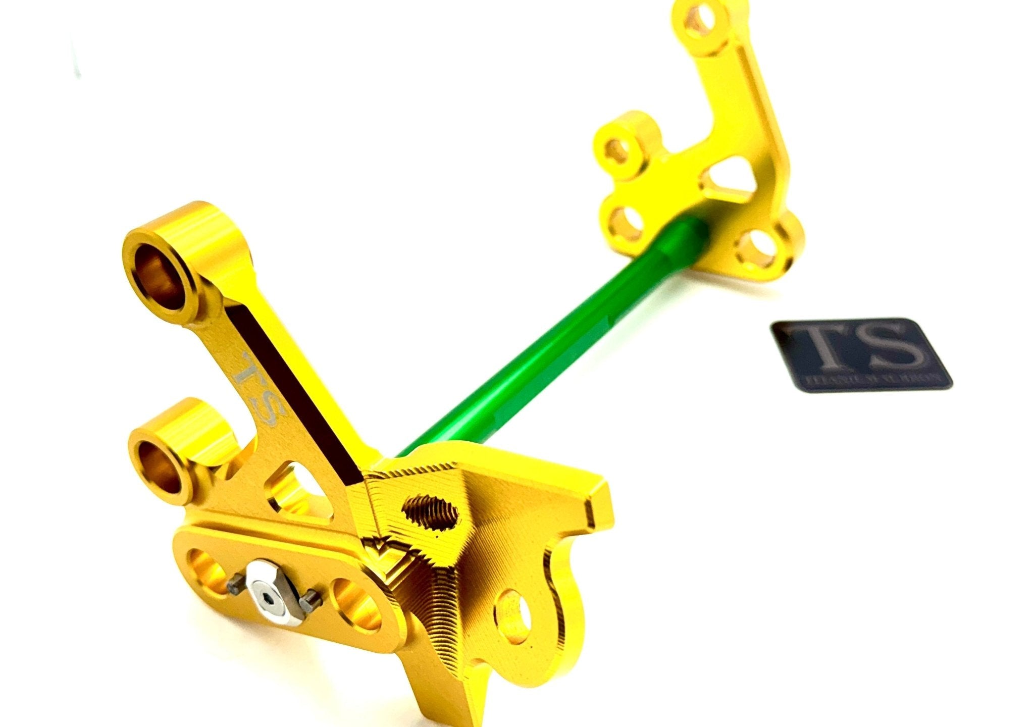 Custom CNC Aluminum Footpeg Bracket Assembly E-Ride Pro