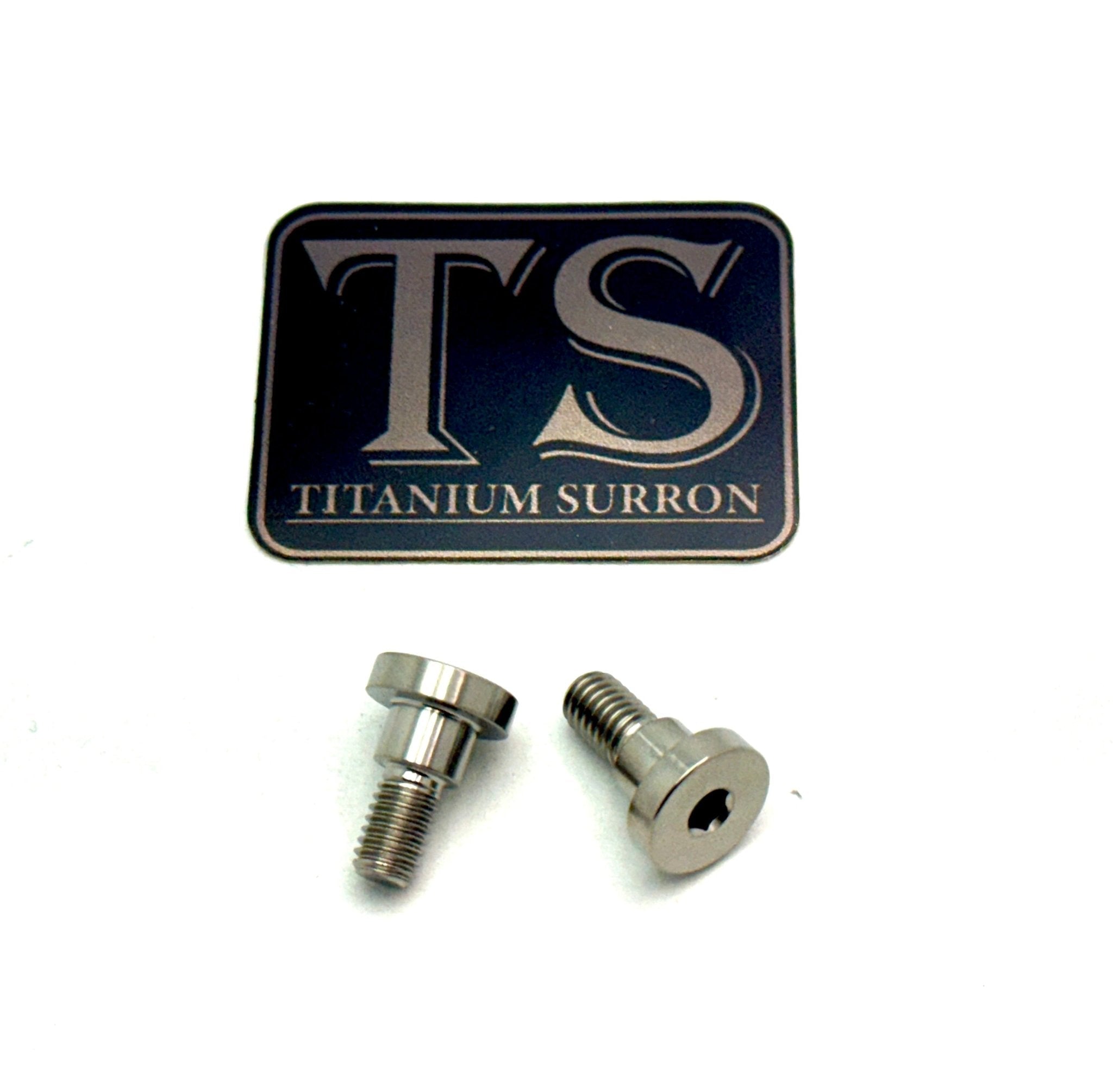 Titanium Battery Lid Bolts - E-Ride Pro - (Two Pcs)