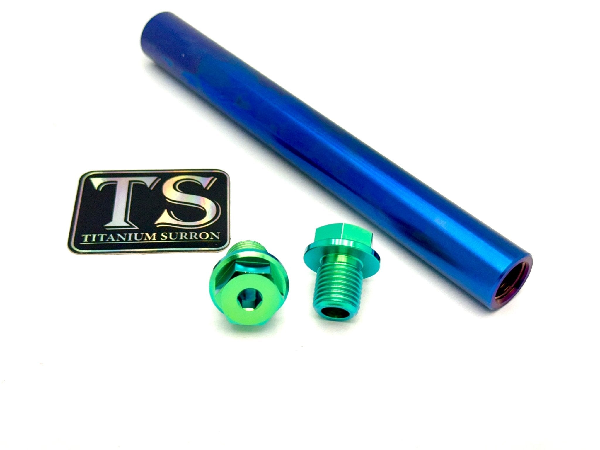 FastAce Fork Titanium Axle and Two Axle Bolts (3 Pieces)