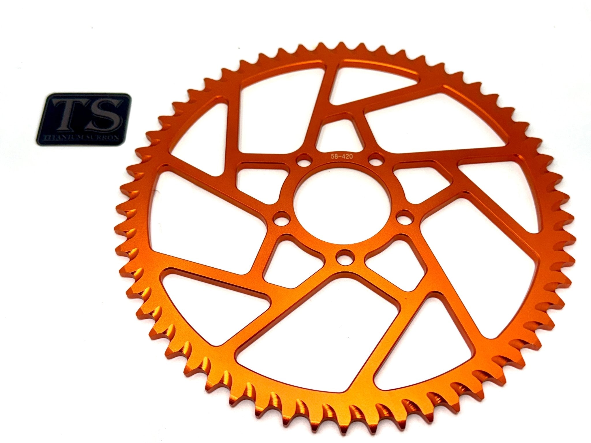 Hardened Aluminum 420 Sprockets for E-moto
