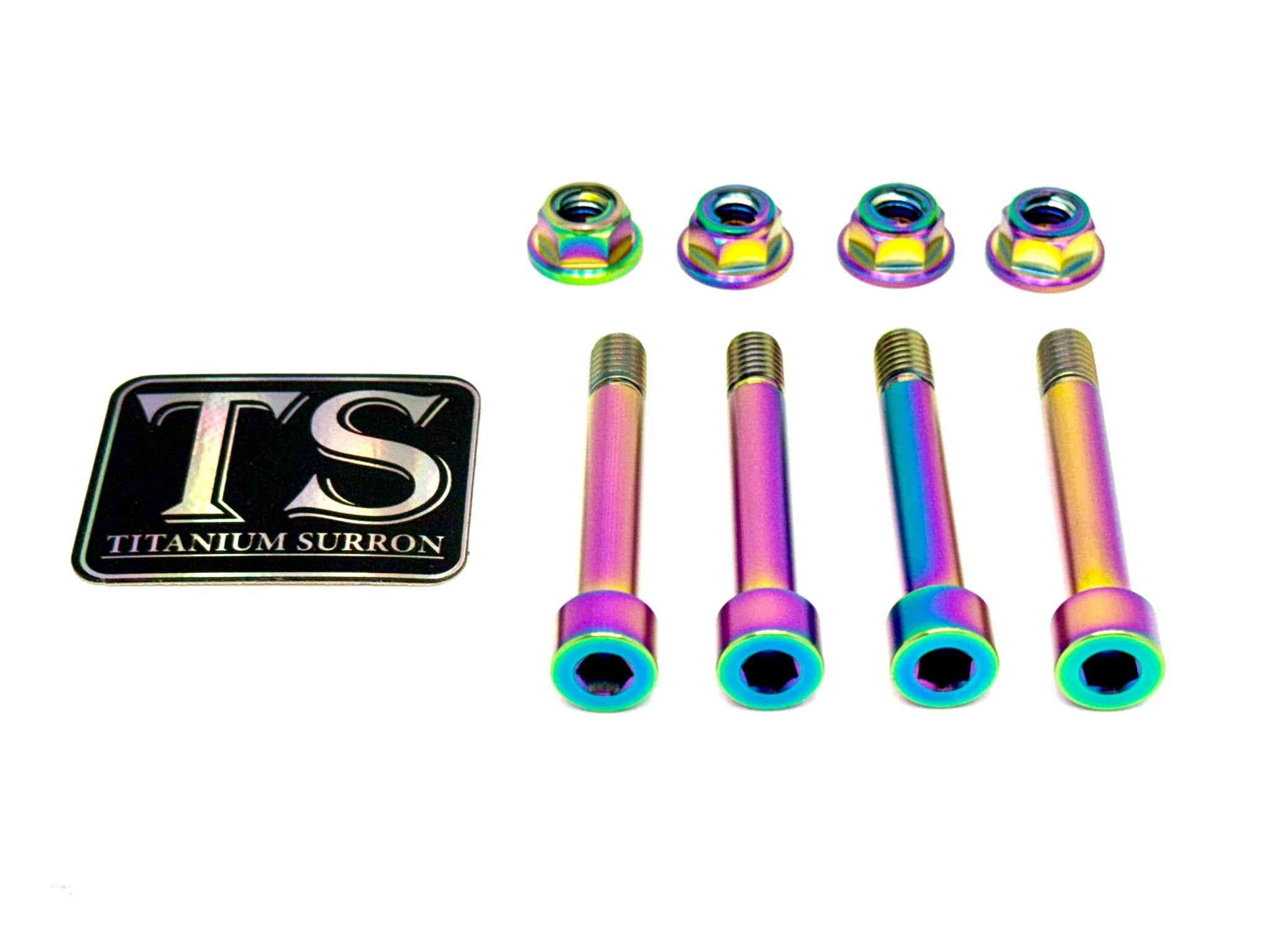 Titanium Rear Suspension/ Linkage Bolt Kit for E-Ride Pro (8 pcs)