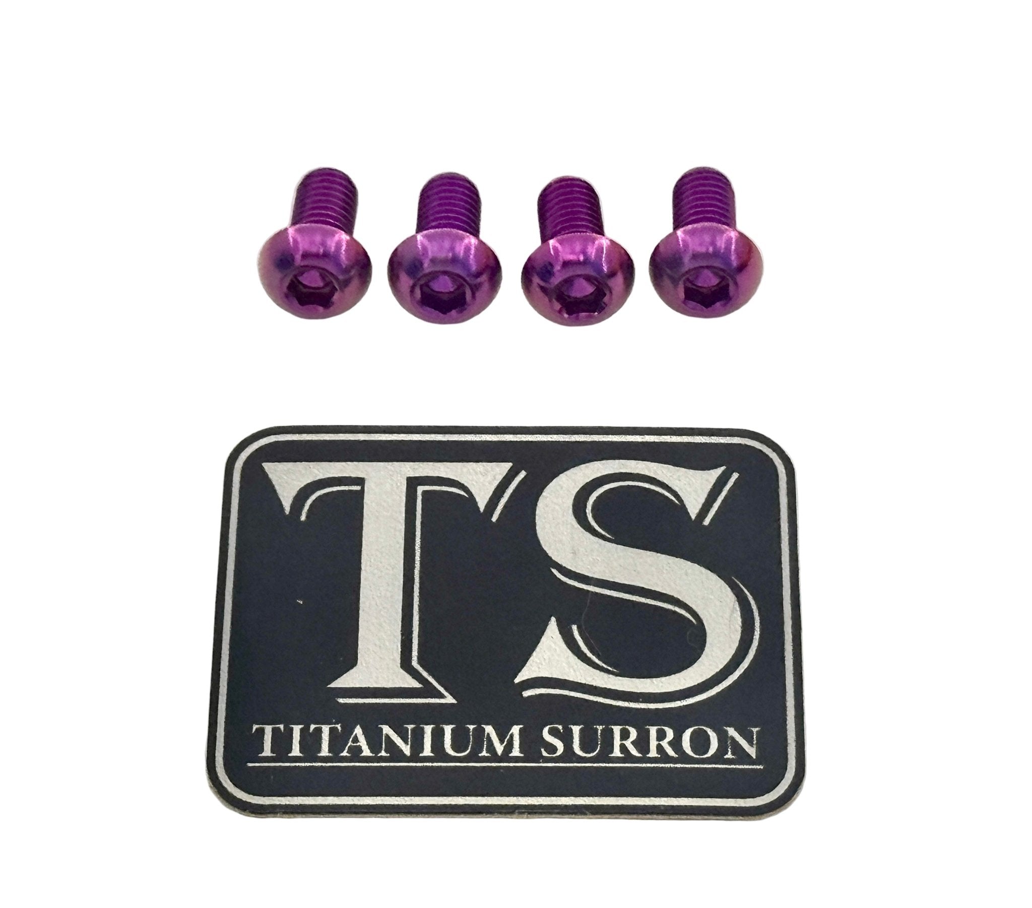 Titanium E-Moto Headlight Mount Bolts