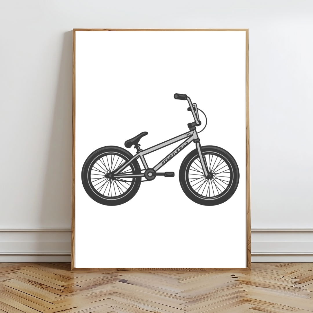 Pedal Hard Wall Prints - Digital Download