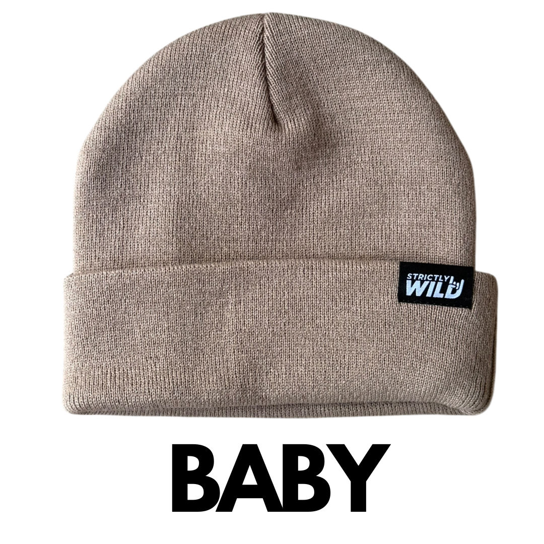 Trackside Tan Beanie