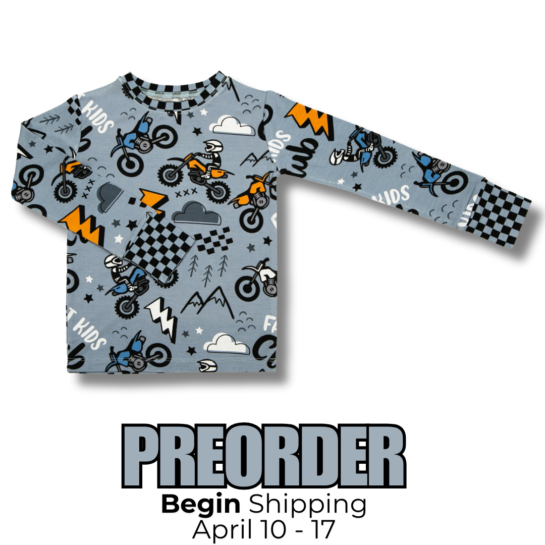 Fast Kids Club Long Sleeve Shirt (PREORDER)
