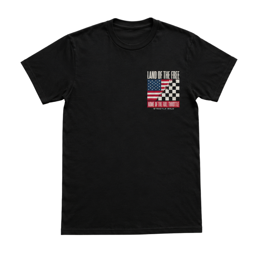 Land Of The Free Home Of The Full Throttle T-Shirt