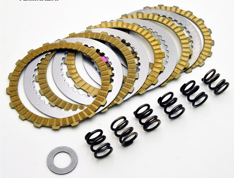 Replacement clutch plates for 5 disc 6 spring clutch