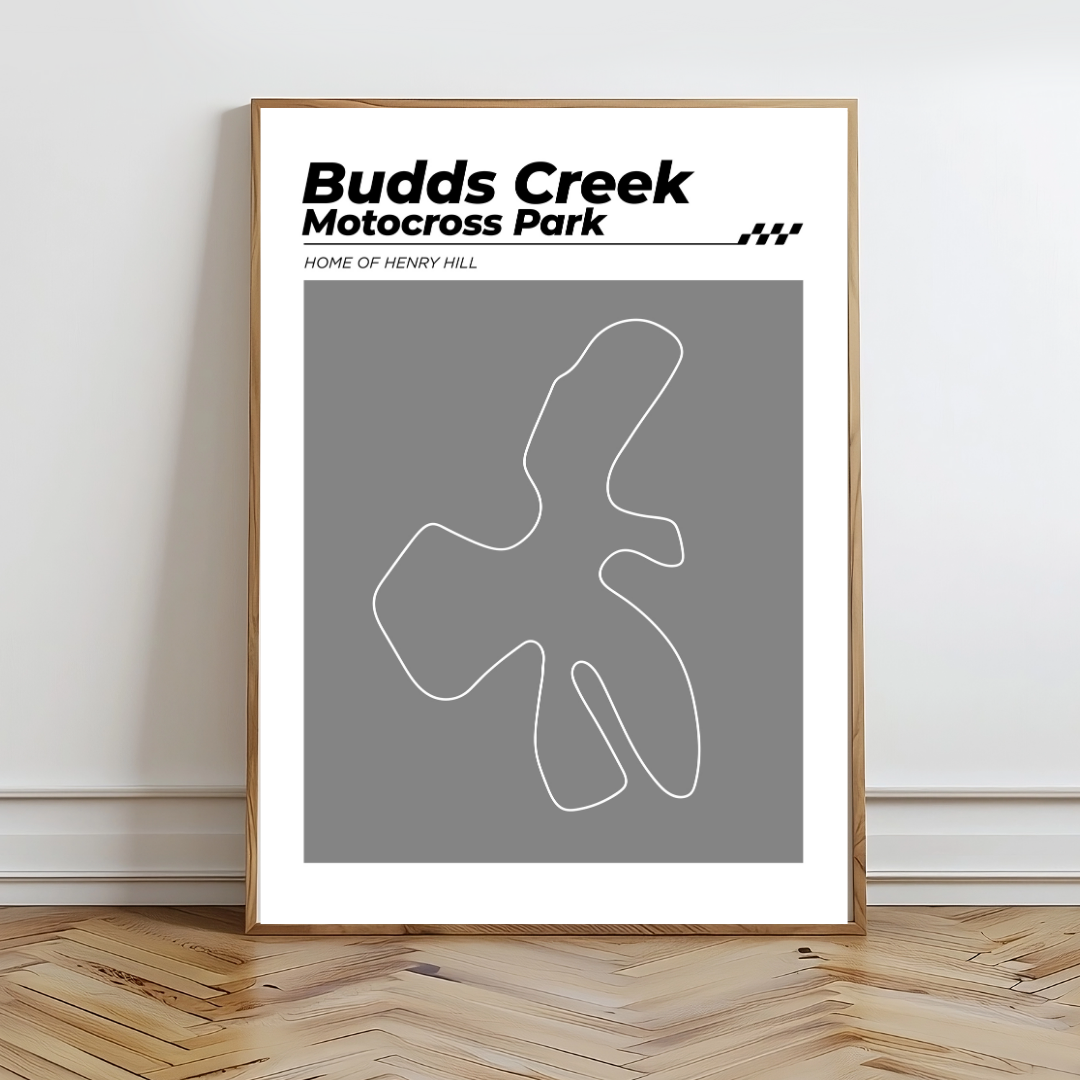 Moto Tracks Wall Prints - Digital Download