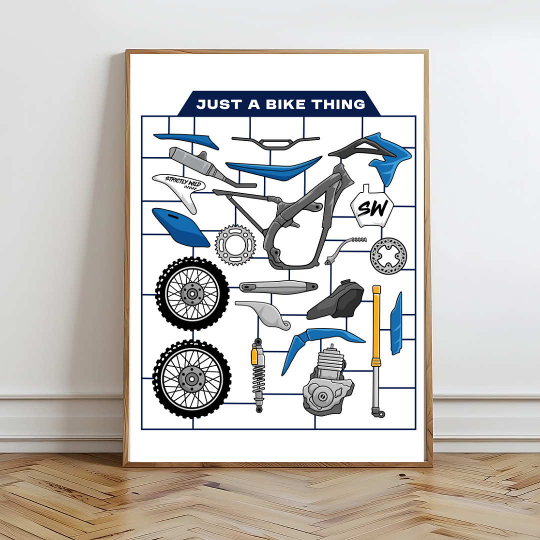 Just A Bike Thing Wall Prints - Digital Download