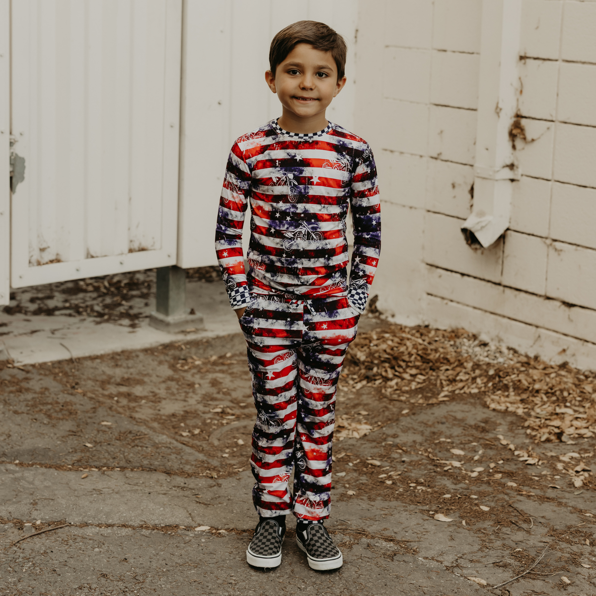 All American Ripper 2 Piece Pajamas / PREORDER: shipping Nov 16 - Dec 9