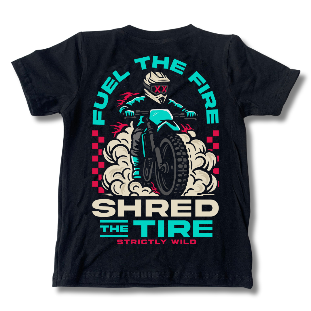 Fuel The Fire Shred The Tire T-Shirt