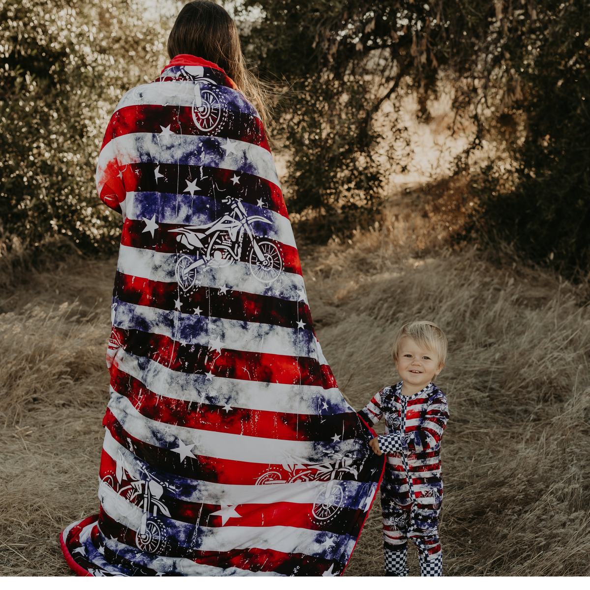 All American Ripper Zip Up Pajamas / PREORDER: shipping Nov 16 - Dec 9